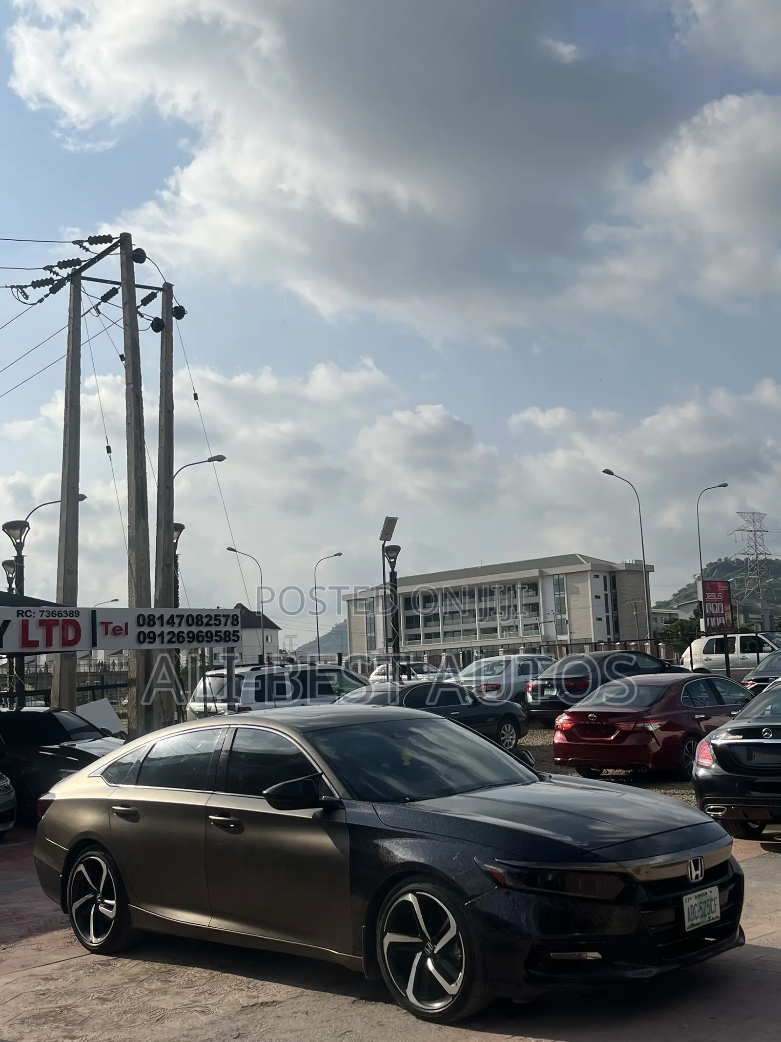 Honda Accord 2017 Brown