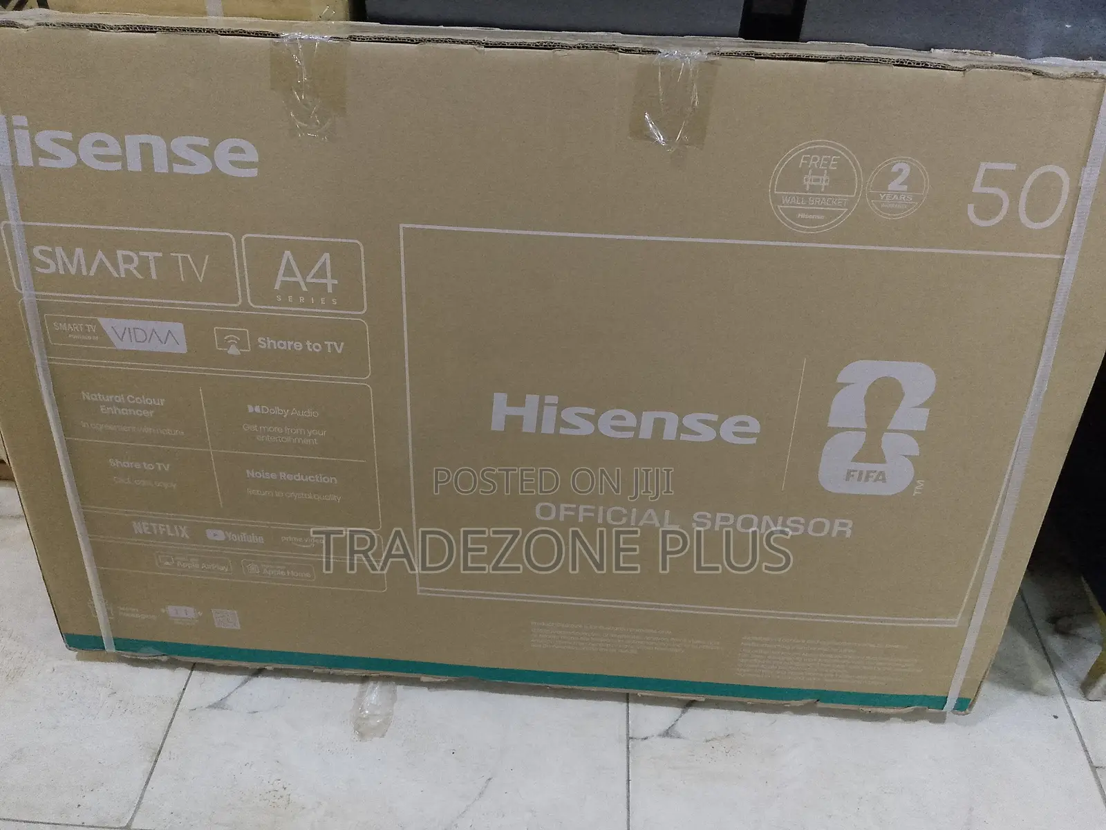 Hisense 50" UHD Smart Television – Modern TV