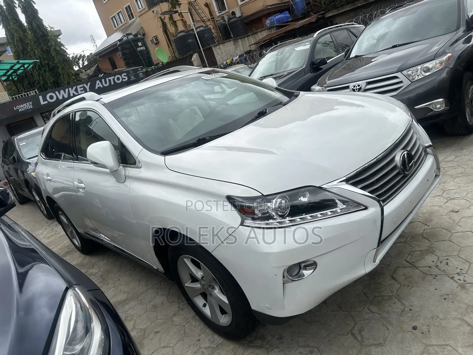Lexus RX 350 FWD 2015 White