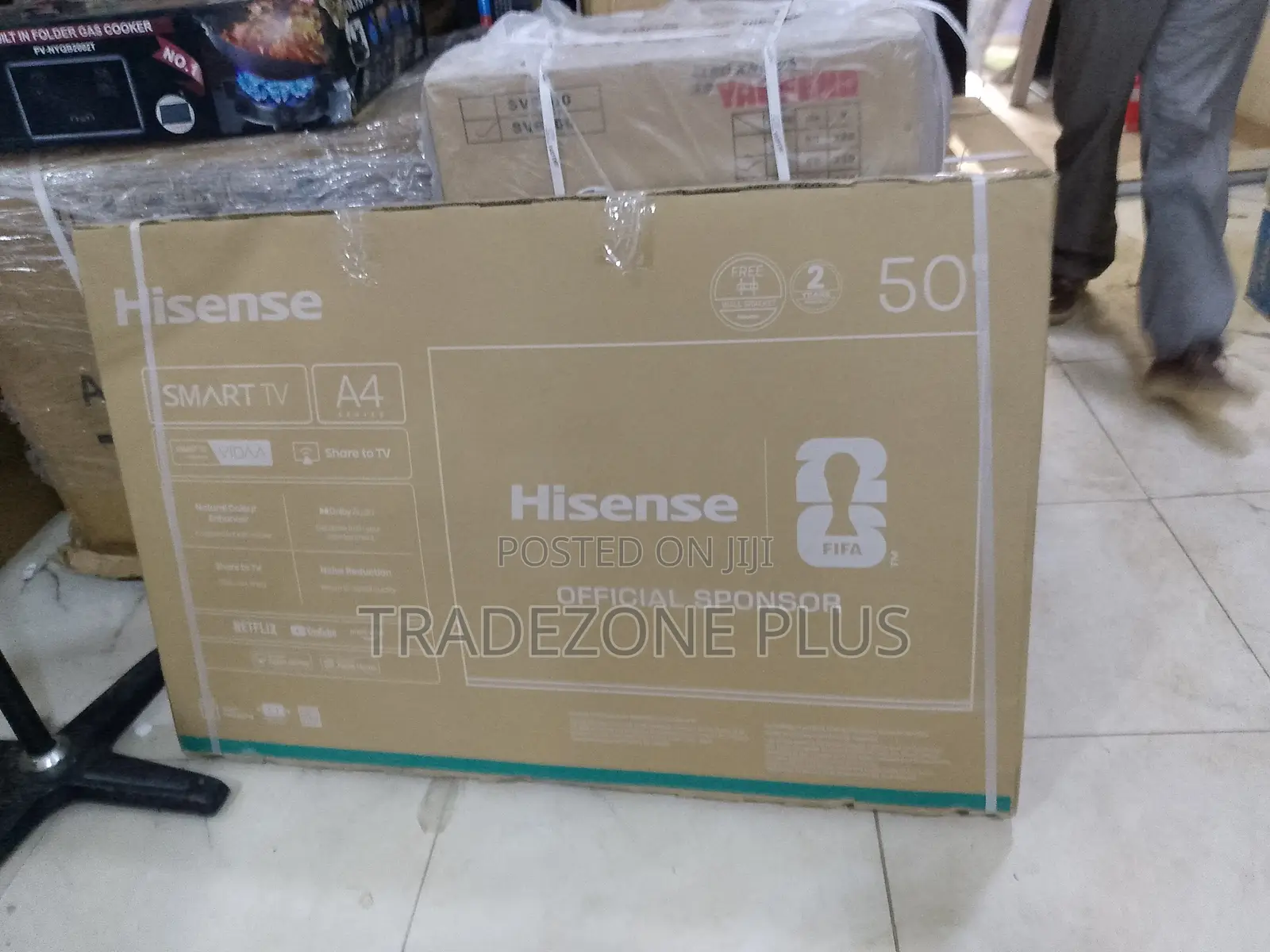 Premium Hisense 50A4Q 50-Inch UHD Smart TV