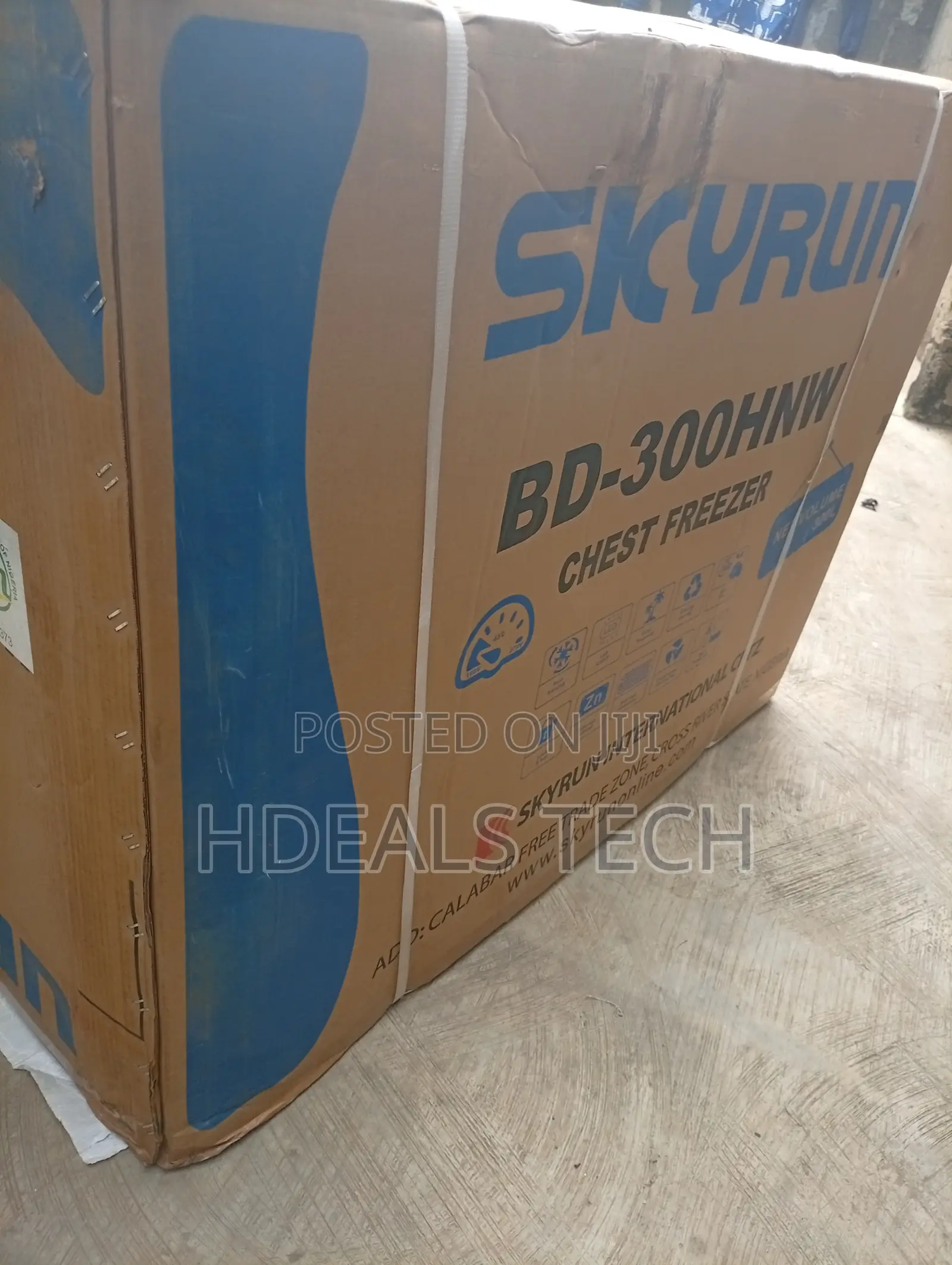Reliable Skyrun Deep Freezer BD-300HNW With Heavy Duty Compressor