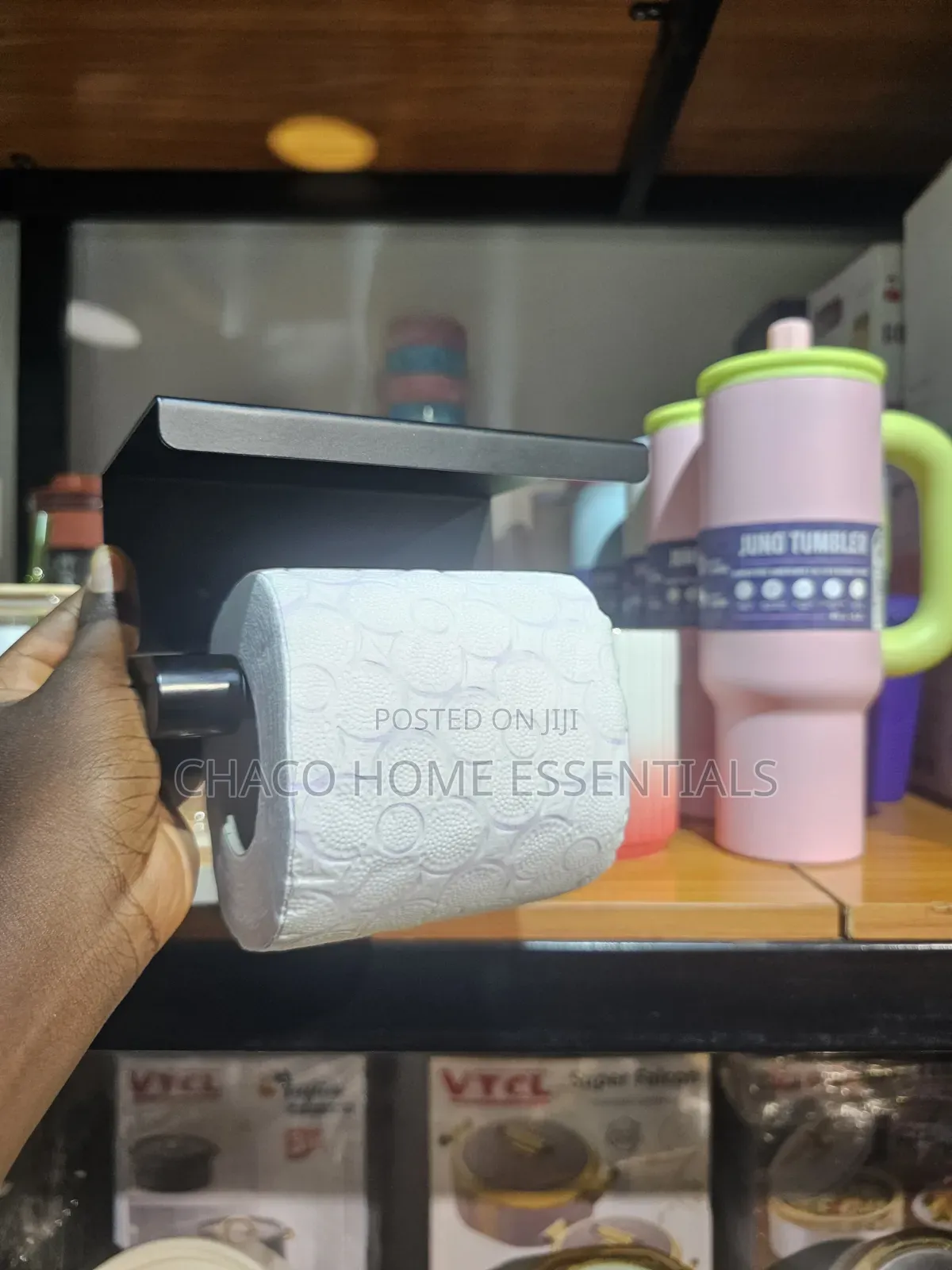 Wall-Mounted Toilet Paper Holder