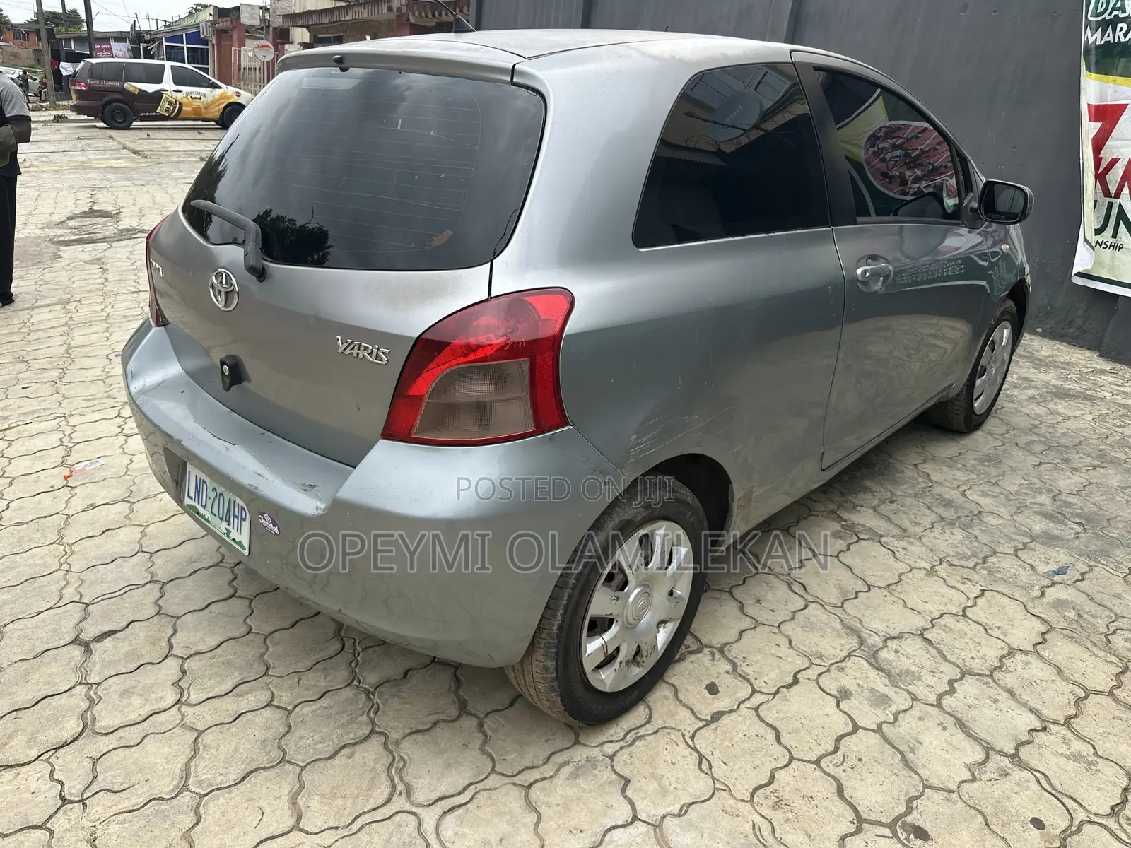 Toyota Yaris 2007 Silver