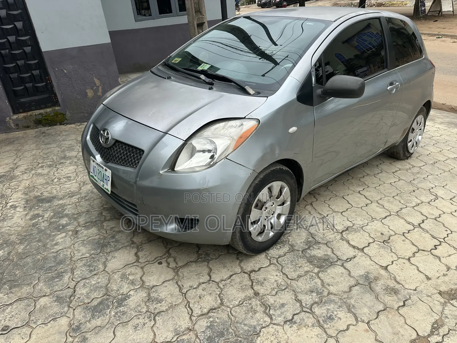 Toyota Yaris 2007 Silver