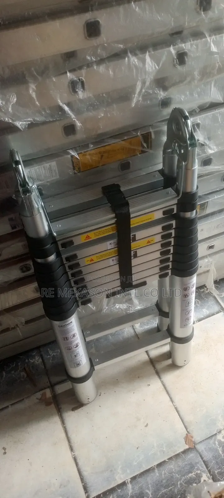 Original 3.1mtrs + 3.1mtrs (6.2mtrs) Aluminium Telescopic Ladder