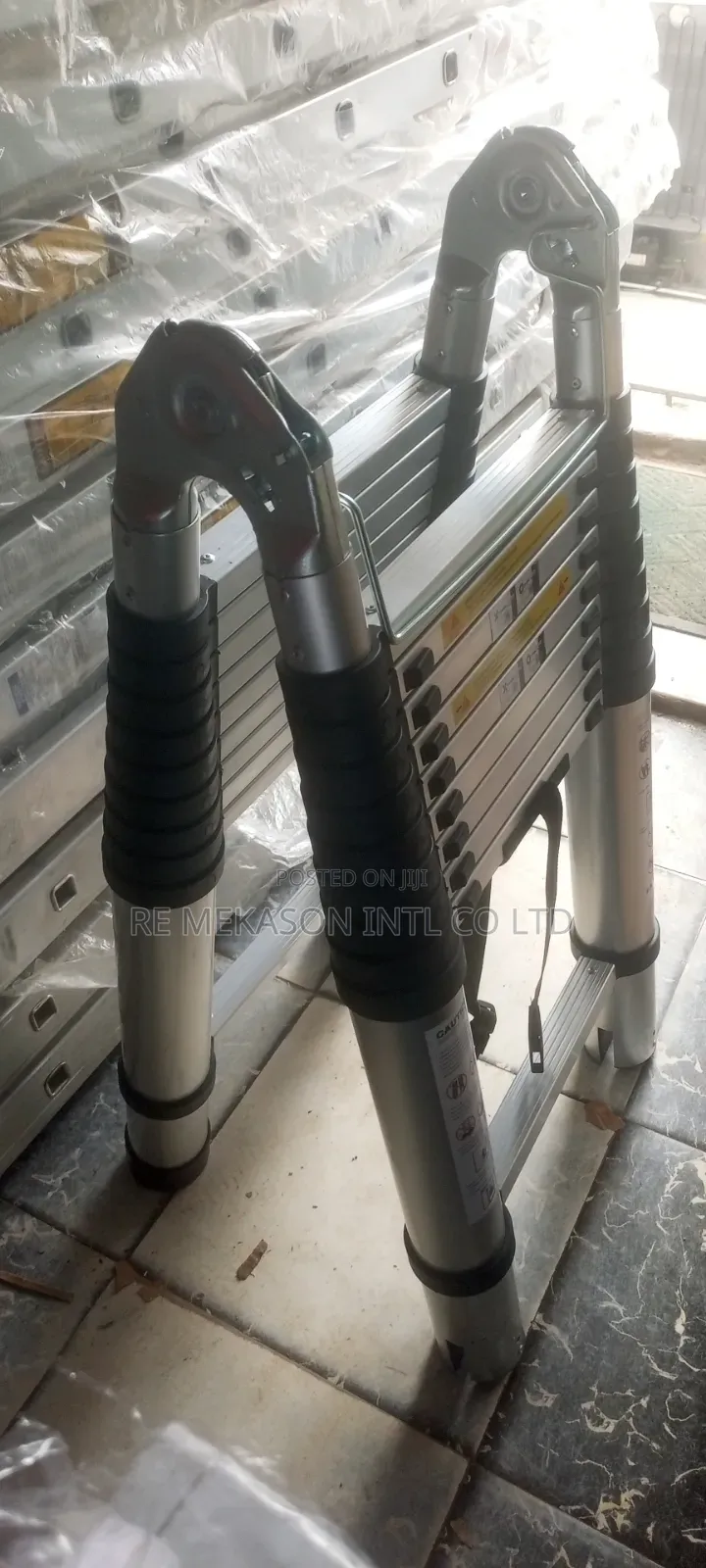 Original 3.1mtrs + 3.1mtrs (6.2mtrs) Aluminium Telescopic Ladder