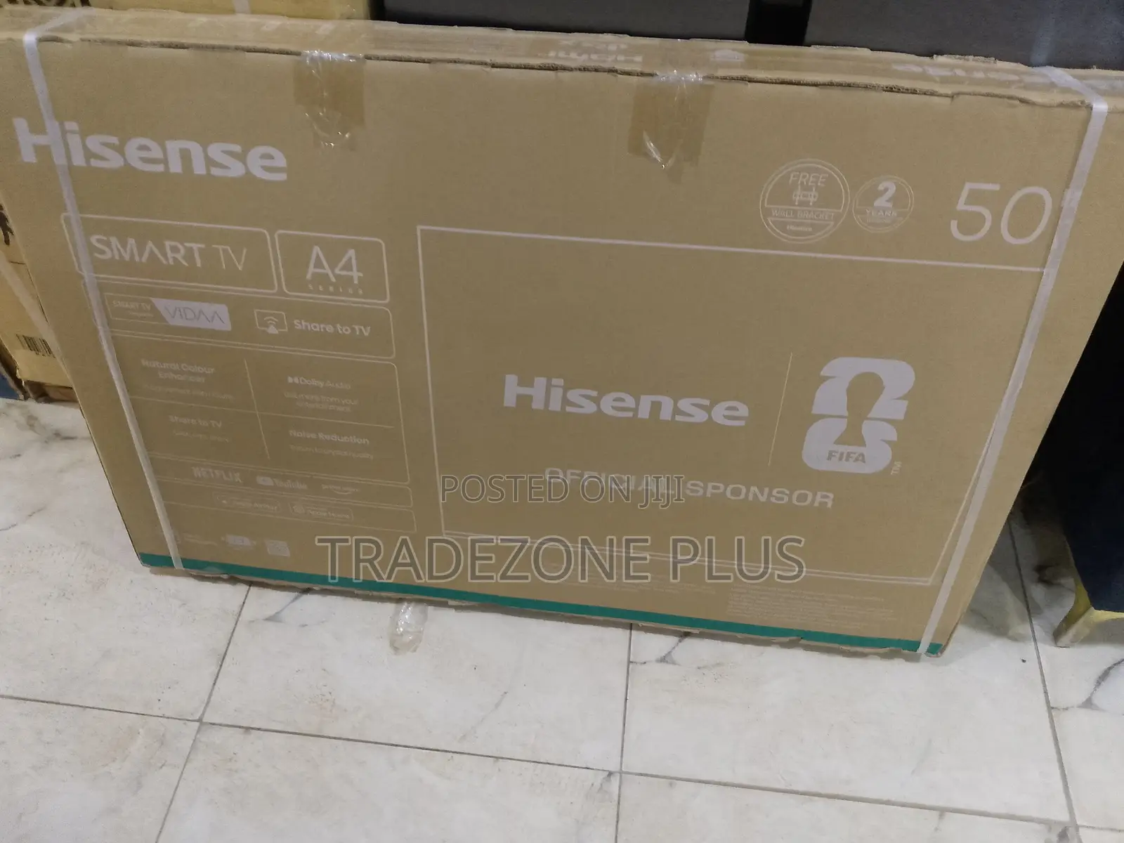 Hisense 50 Inch Smart UHD TV – Large Screen