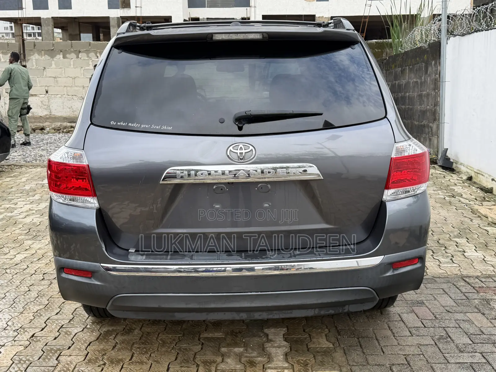 Toyota Highlander Limited 3.5L 2WD 2013 Gray