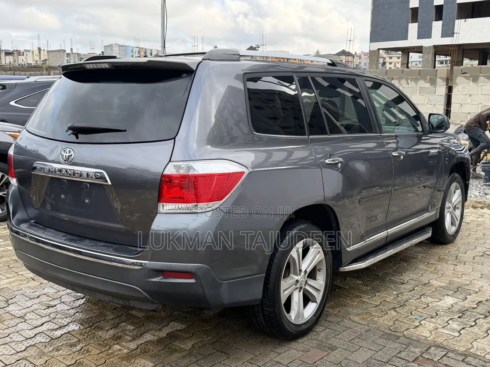 Toyota Highlander Limited 3.5L 2WD 2013 Gray