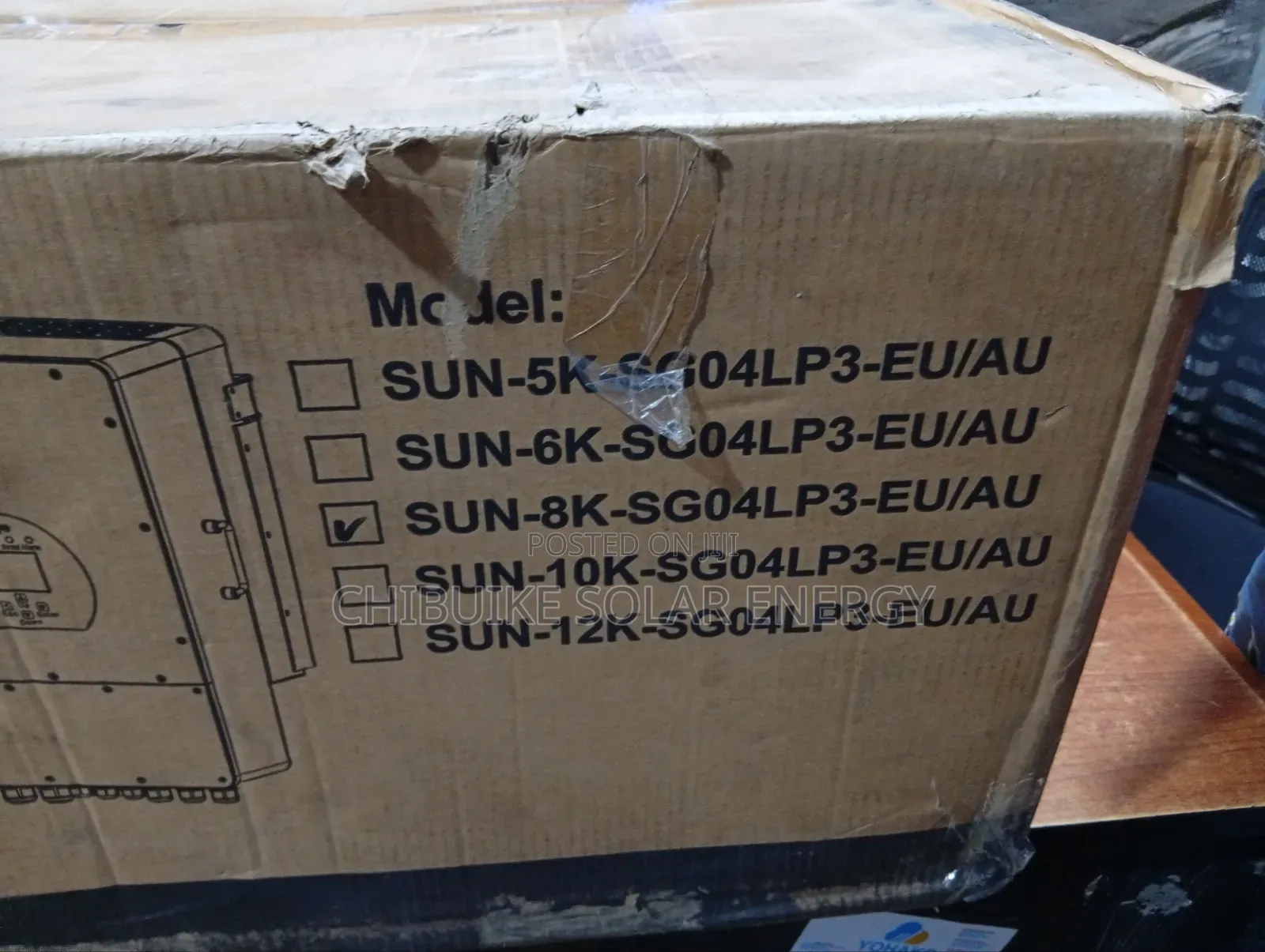 Deye Solar Inverter Hybrid 8kva/48v
