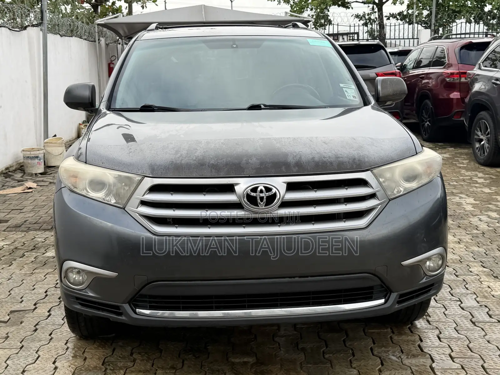 Toyota Highlander Limited 3.5L 2WD 2013 Gray