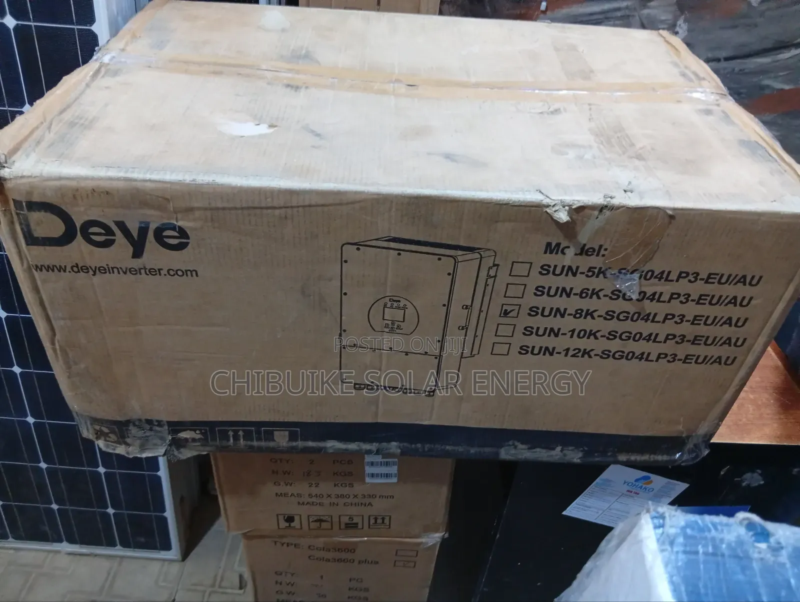 Deye Solar Inverter Hybrid 8kva/48v