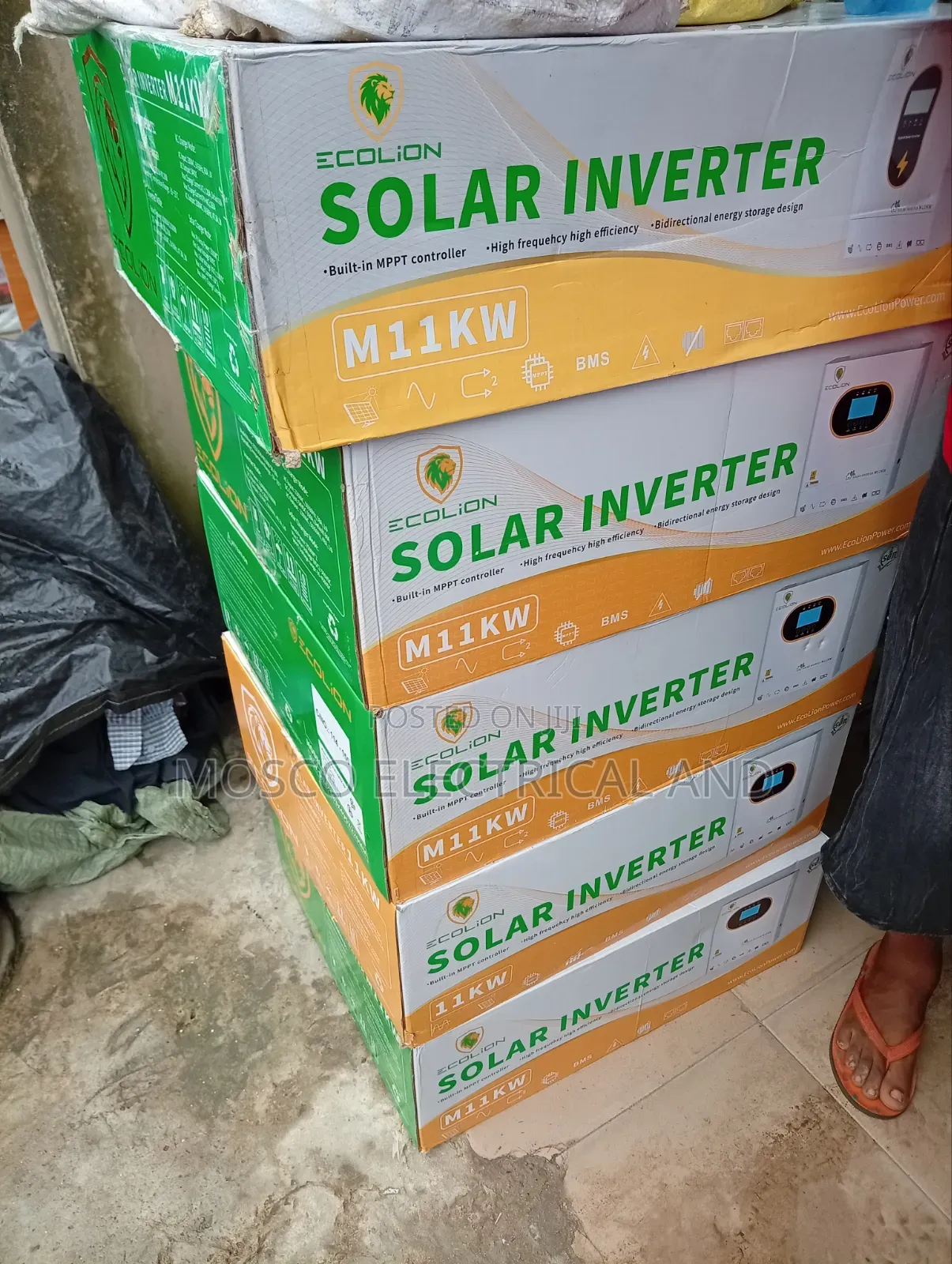11kwh /48volts Ecolion Hybrid Solar Inverter