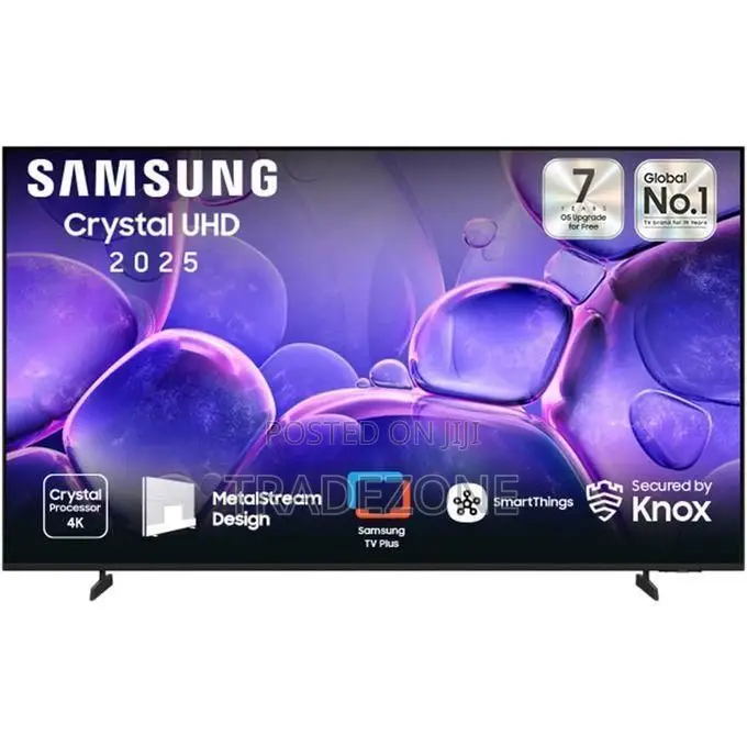 Samsung 65 inches Crystal Uhd U8000f 4k Smart TV Ua65u8000fumte