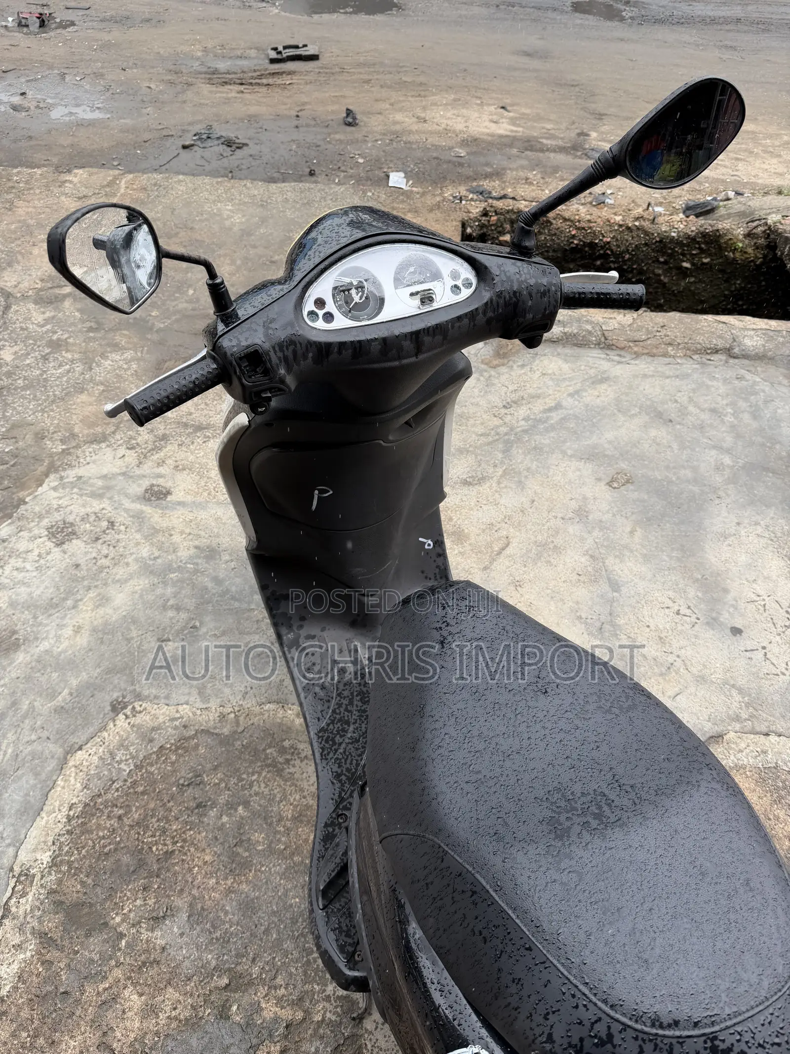 Piaggio Scooter 2012 Black