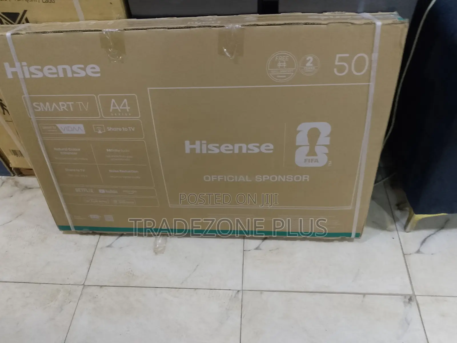 50 Inch Hisense 50A4Q Ultra HD Smart Television