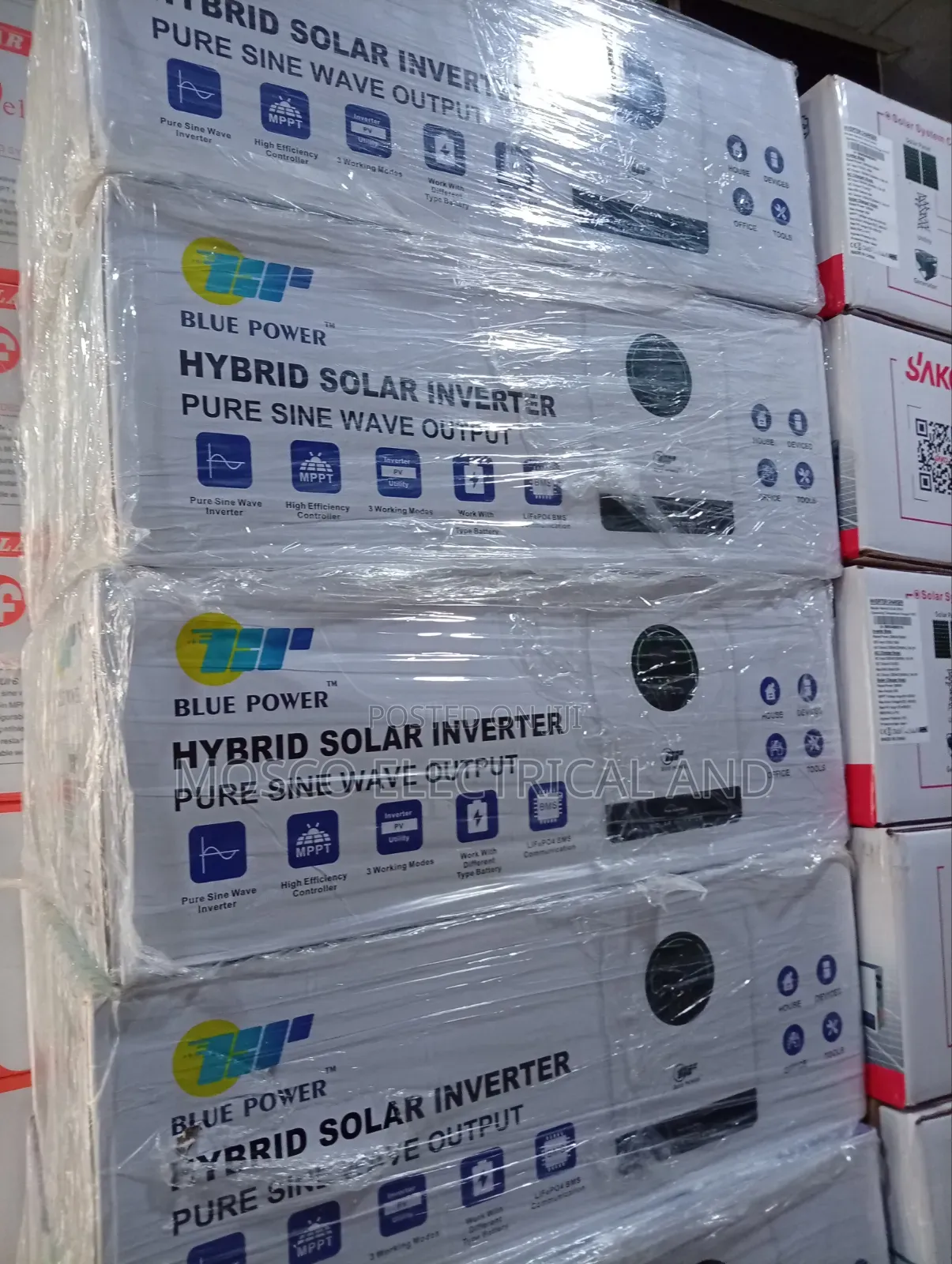 Quality 3.2kva/24volts Blue Power Hybrid Solar Inverter
