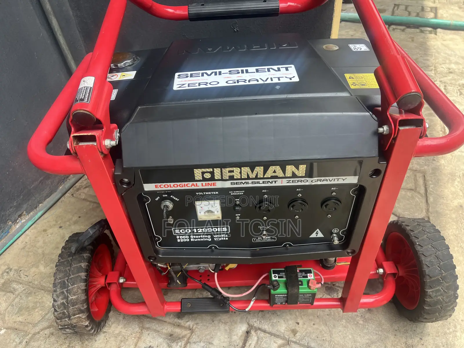 Firman 12990ES 9Kw Generator