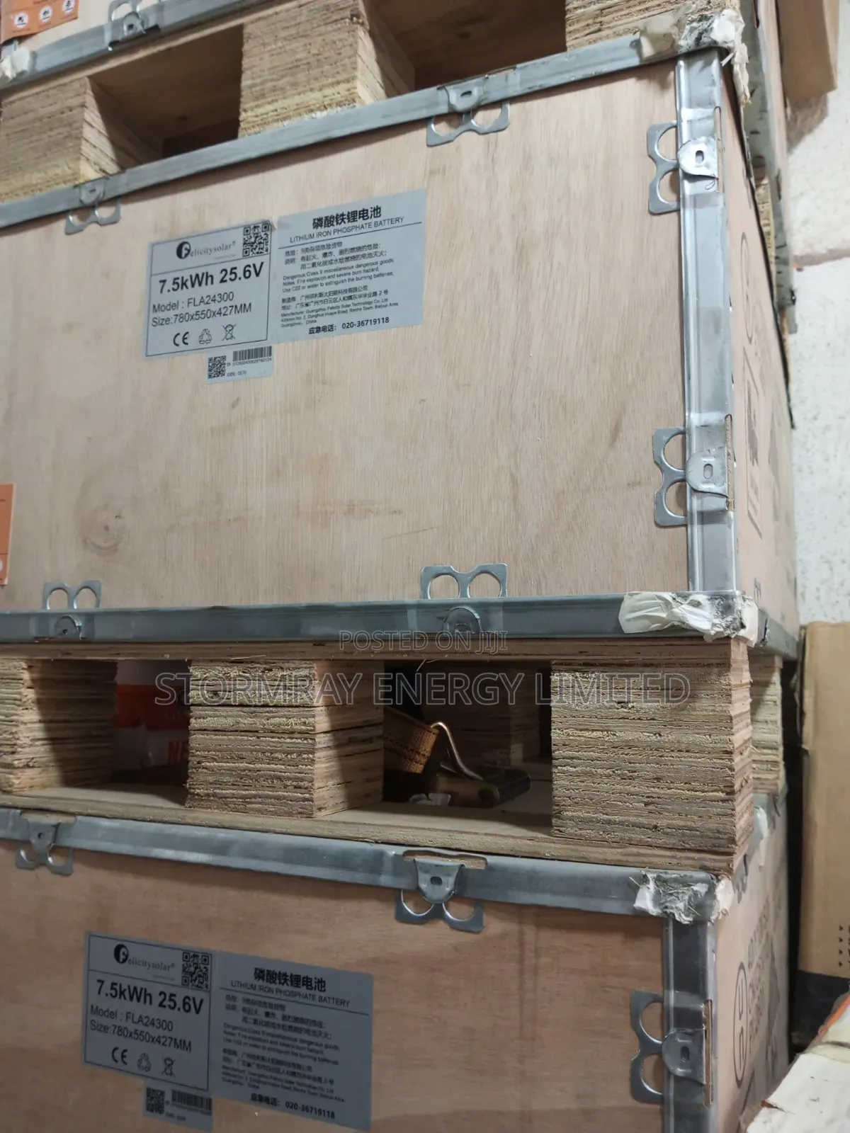 7.5kwh 24v Felicity Lithium Battery