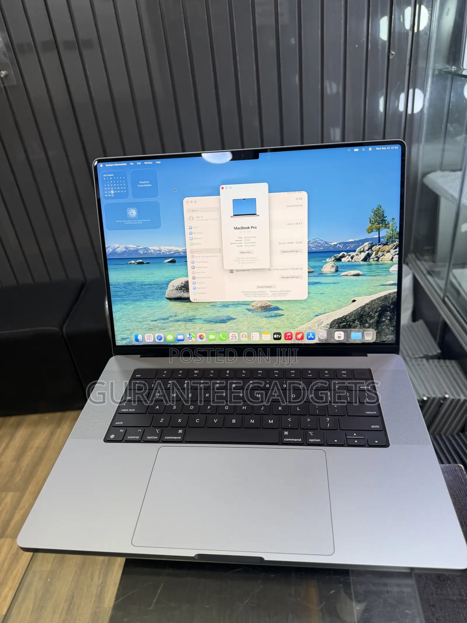 Laptop Apple MacBook Pro 2021 M1 Max 32GB Apple M1 Max SSD 1T