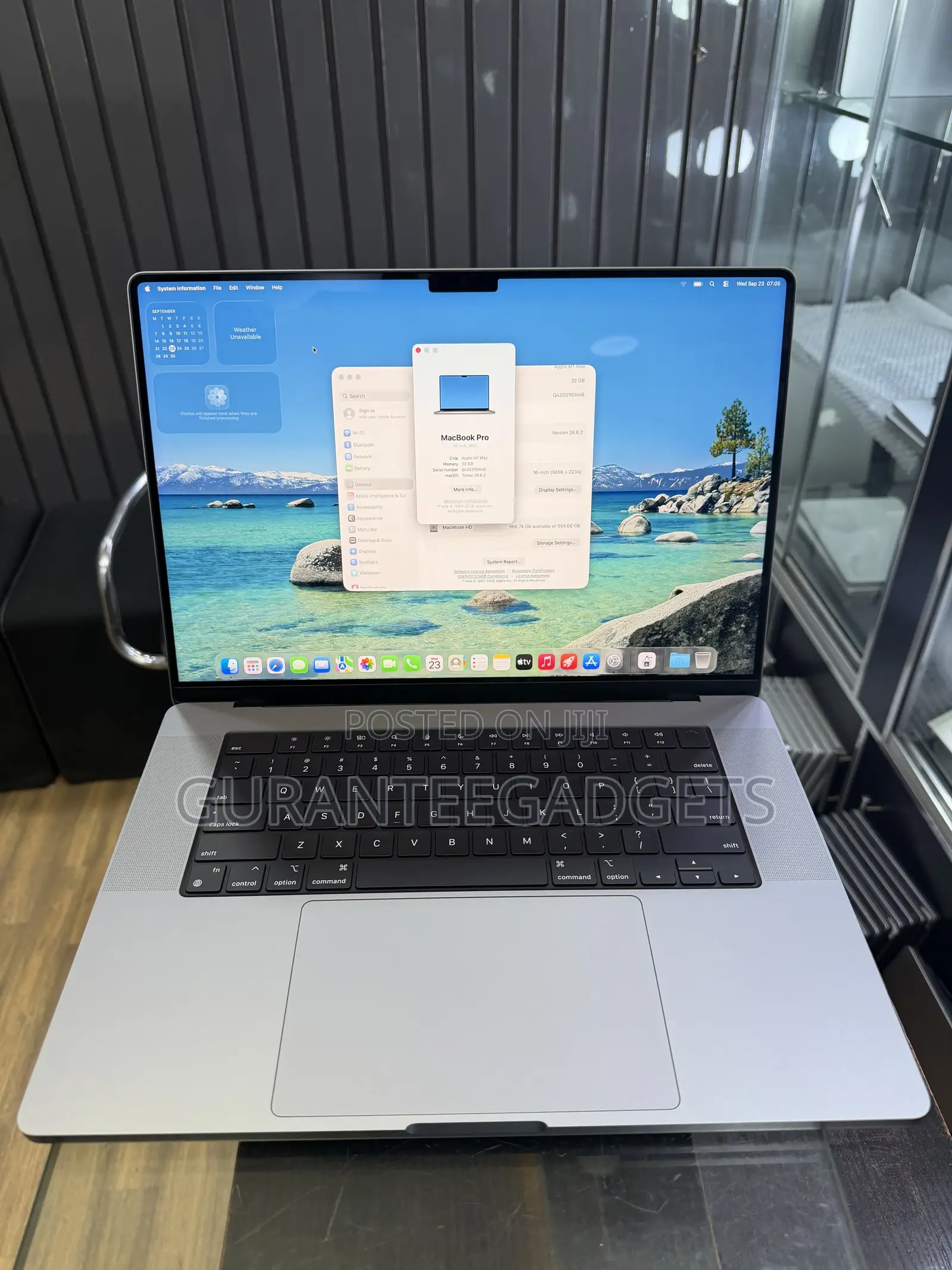 Laptop Apple MacBook Pro 2021 M1 Max 32GB Apple M1 Max SSD 1T