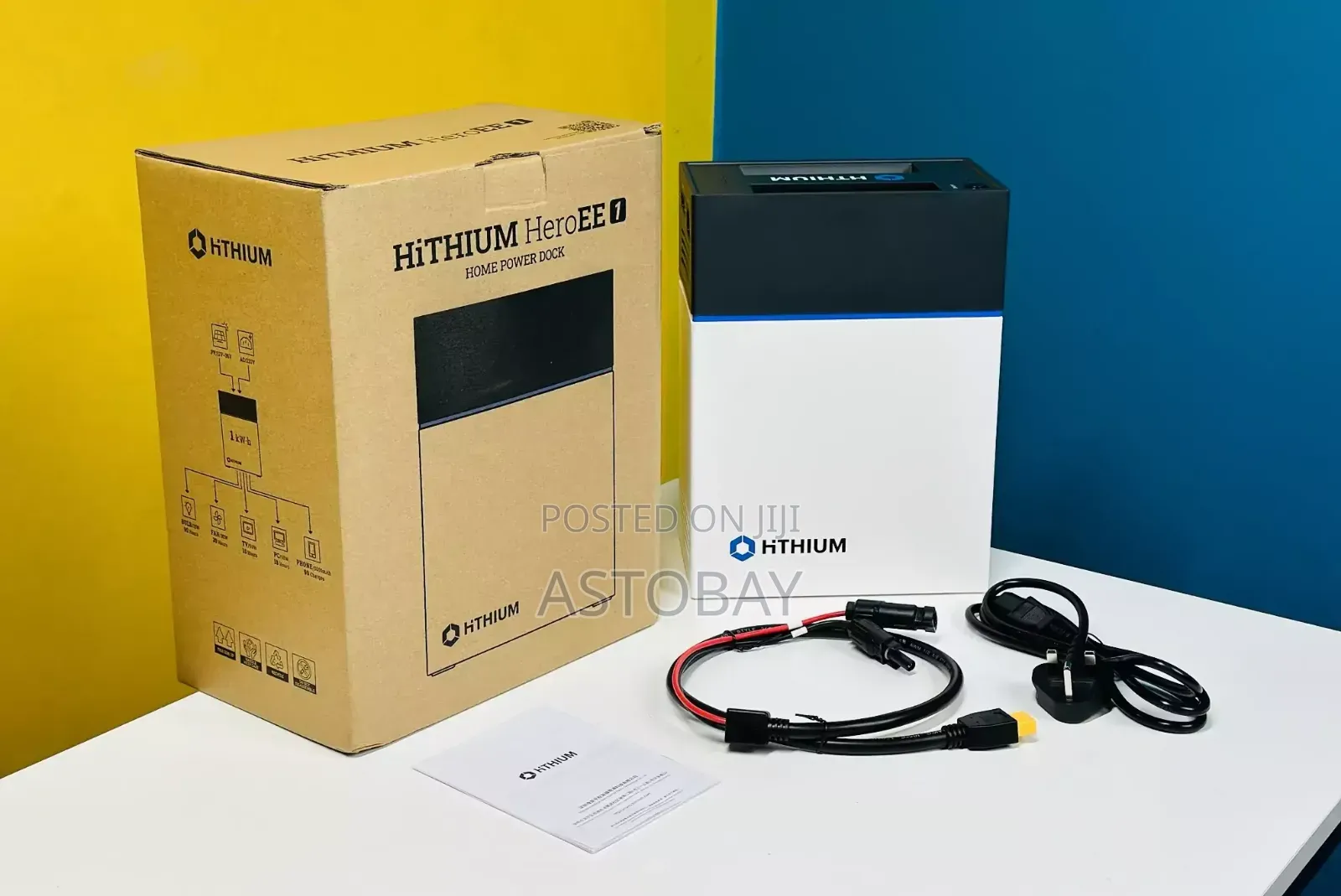 HiTHIUM 1kWh Portable Solar Generator