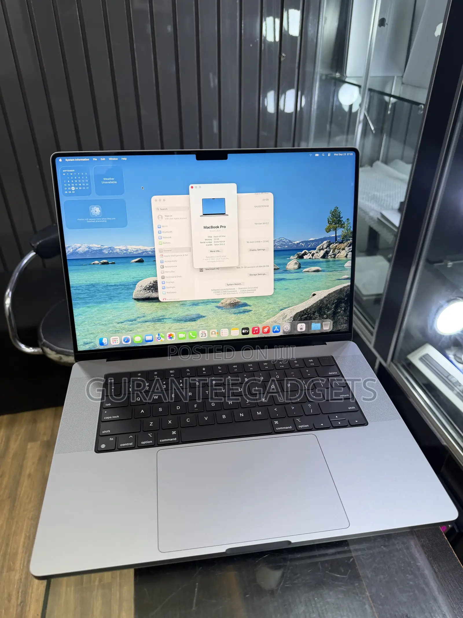 Laptop Apple MacBook Pro 2021 M1 Max 32GB Apple M1 Max SSD 1T