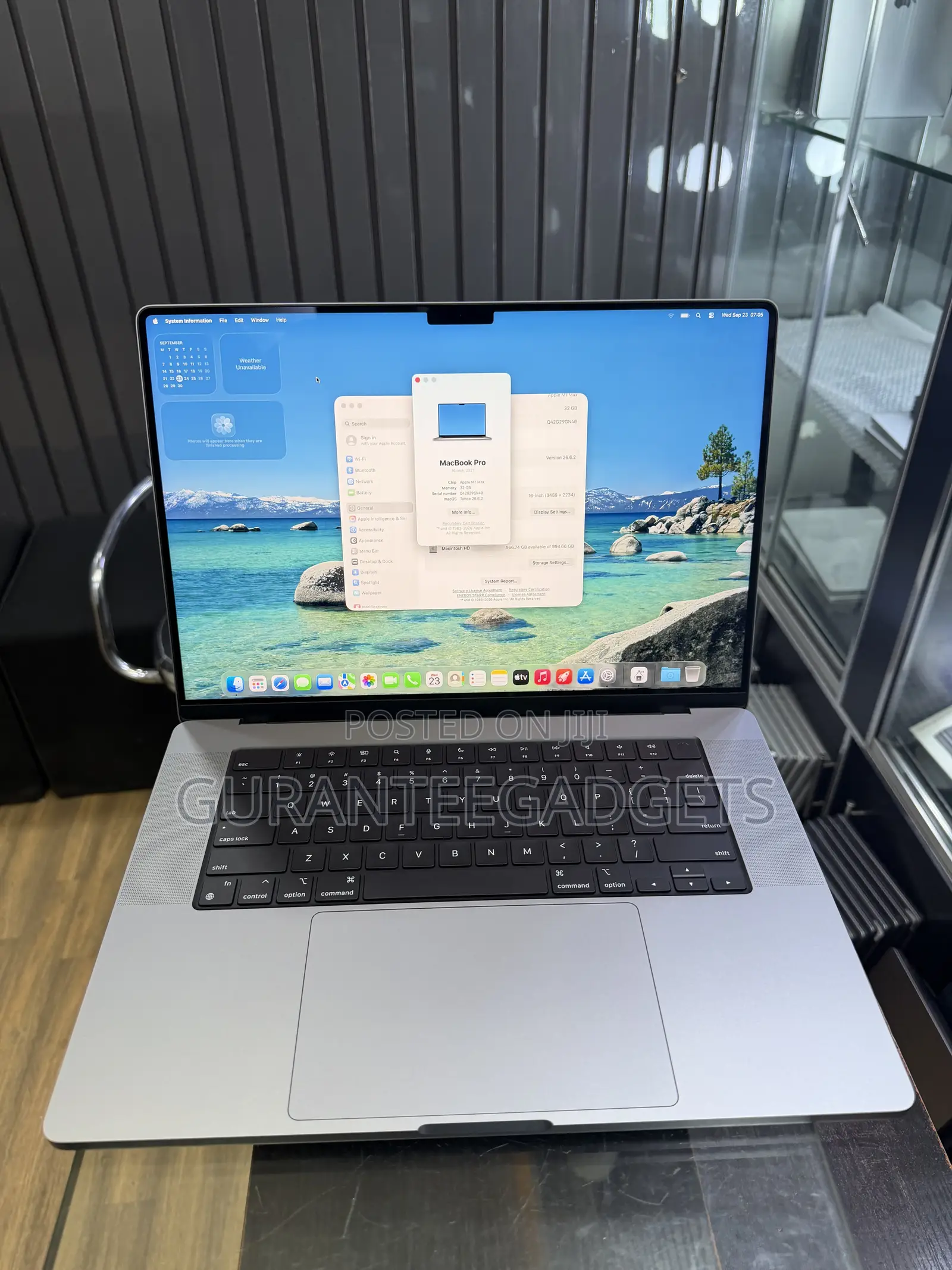 Laptop Apple MacBook Pro 2021 M1 Max 32GB Apple M1 Max SSD 1T