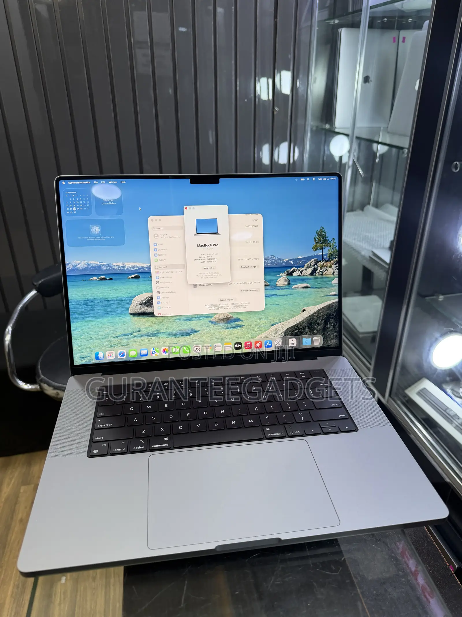 Laptop Apple MacBook Pro 2021 M1 Max 32GB Apple M1 Max SSD 1T