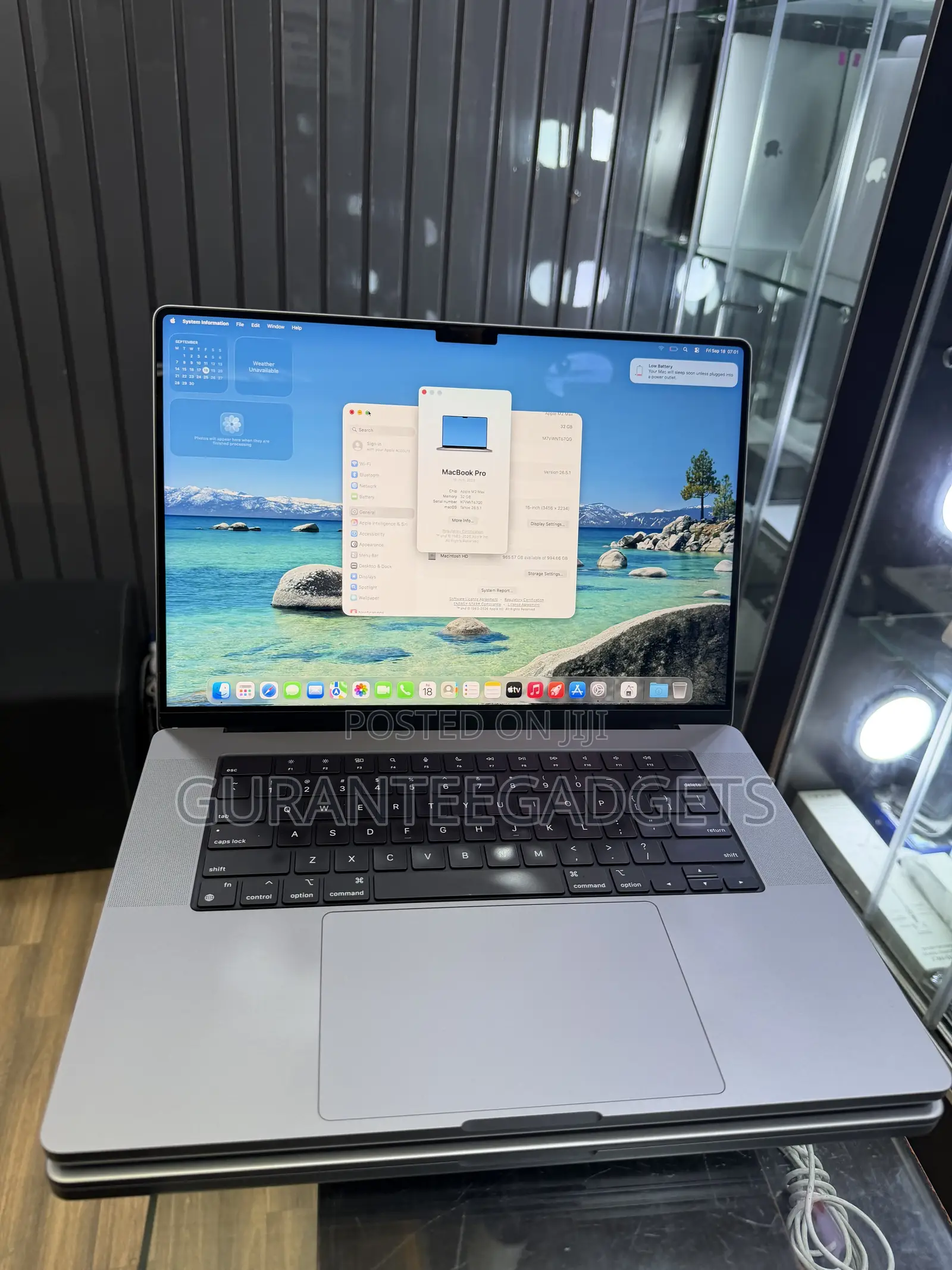 Laptop Apple MacBook Pro 2023 M2 Max 32GB Apple M2 SSD 1T