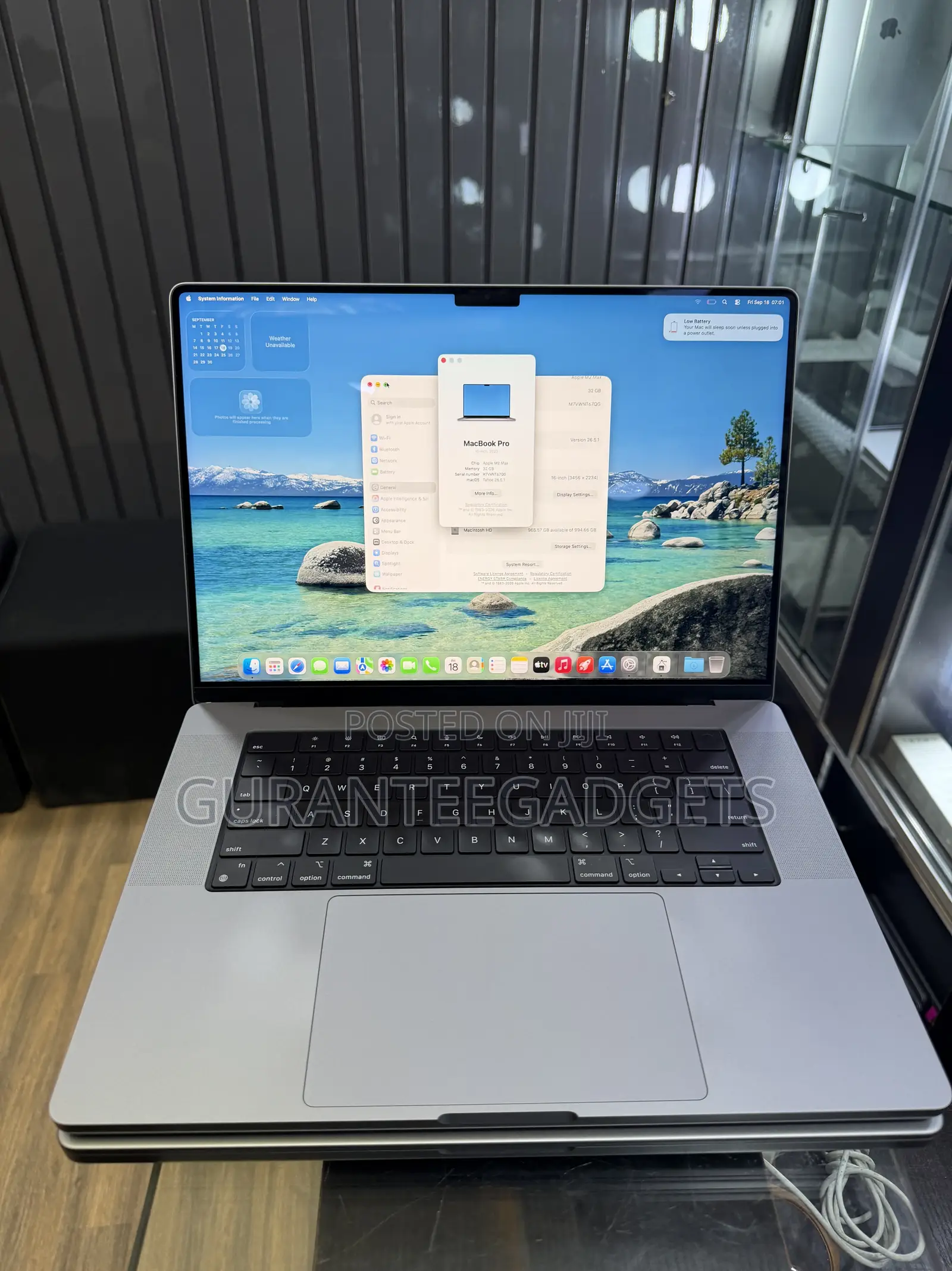 Laptop Apple MacBook Pro 2023 M2 Max 32GB Apple M2 SSD 1T