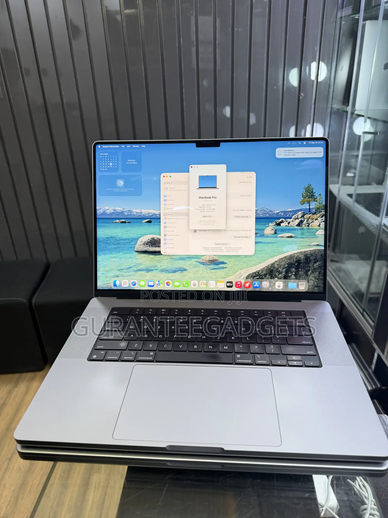 Laptop Apple MacBook Pro 2023 M2 Max 32GB Apple M2 SSD 1T