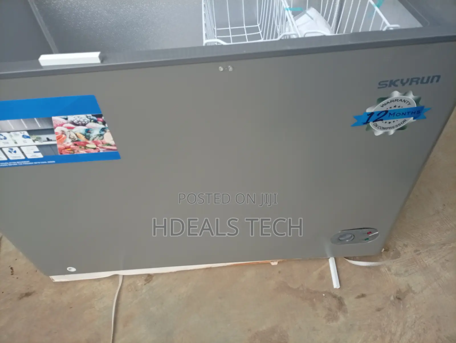 Original Skyrun Chest Freezer Easy Maintenance Drain
