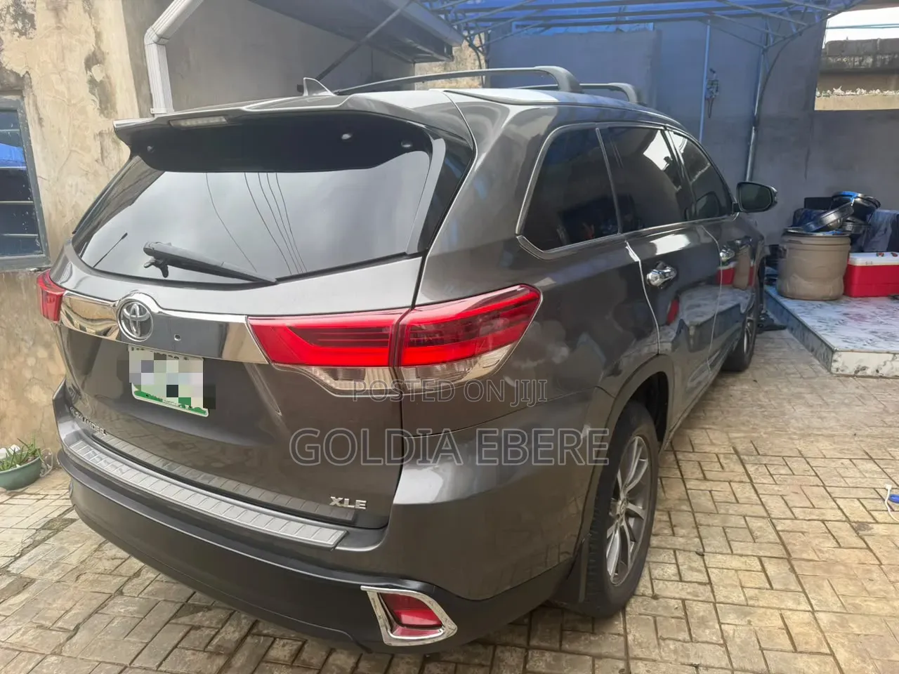 Toyota Highlander Limited 4x4 V6 (3.5L 6cyl 8A) 2018 Gray
