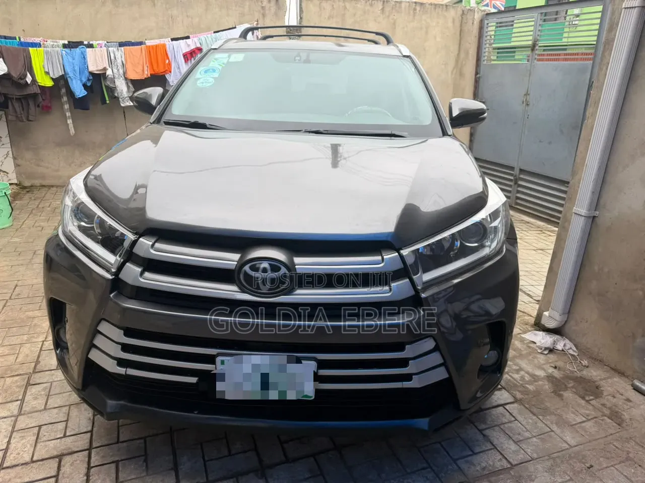 Toyota Highlander Limited 4x4 V6 (3.5L 6cyl 8A) 2018 Gray