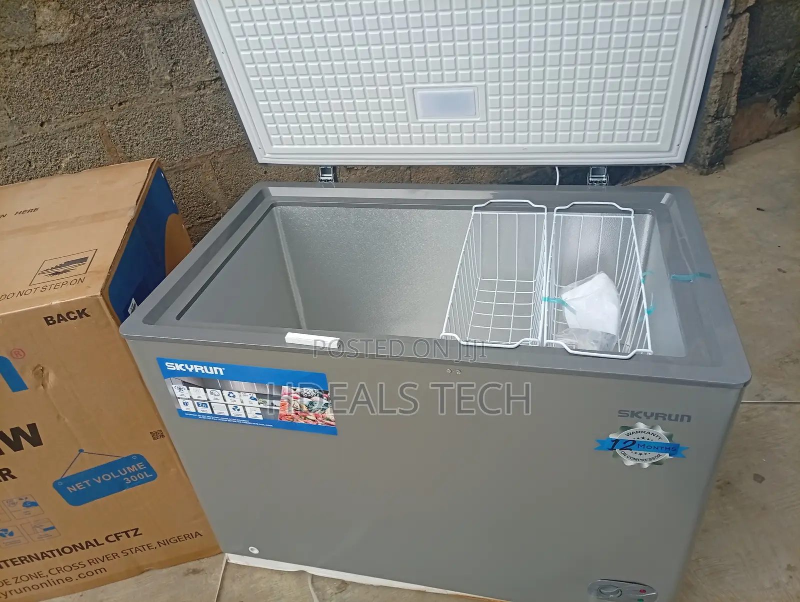 Direct From Store Skyrun Deep Freezer BD-300HNW Long Lasting