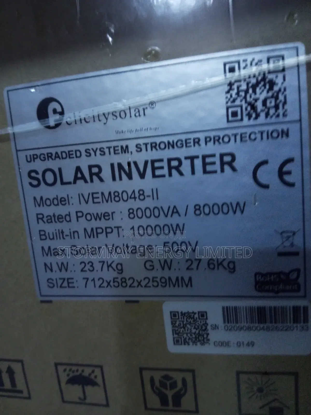 8kva IVEM Felicity Hybrid Inverter