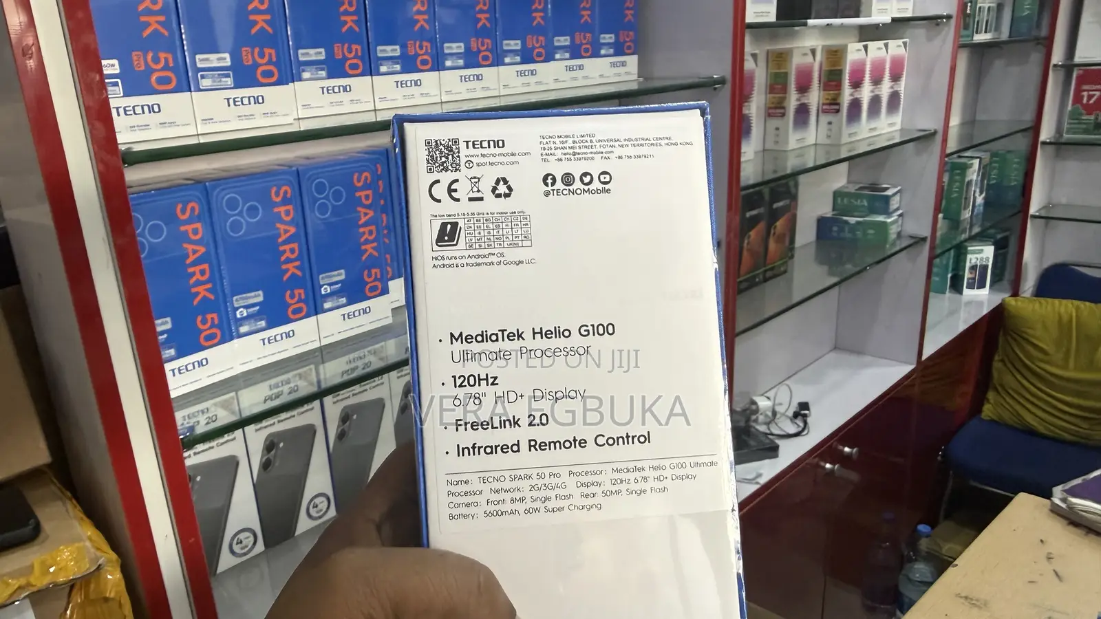 New Tecno Spark 50 Pro 256 GB