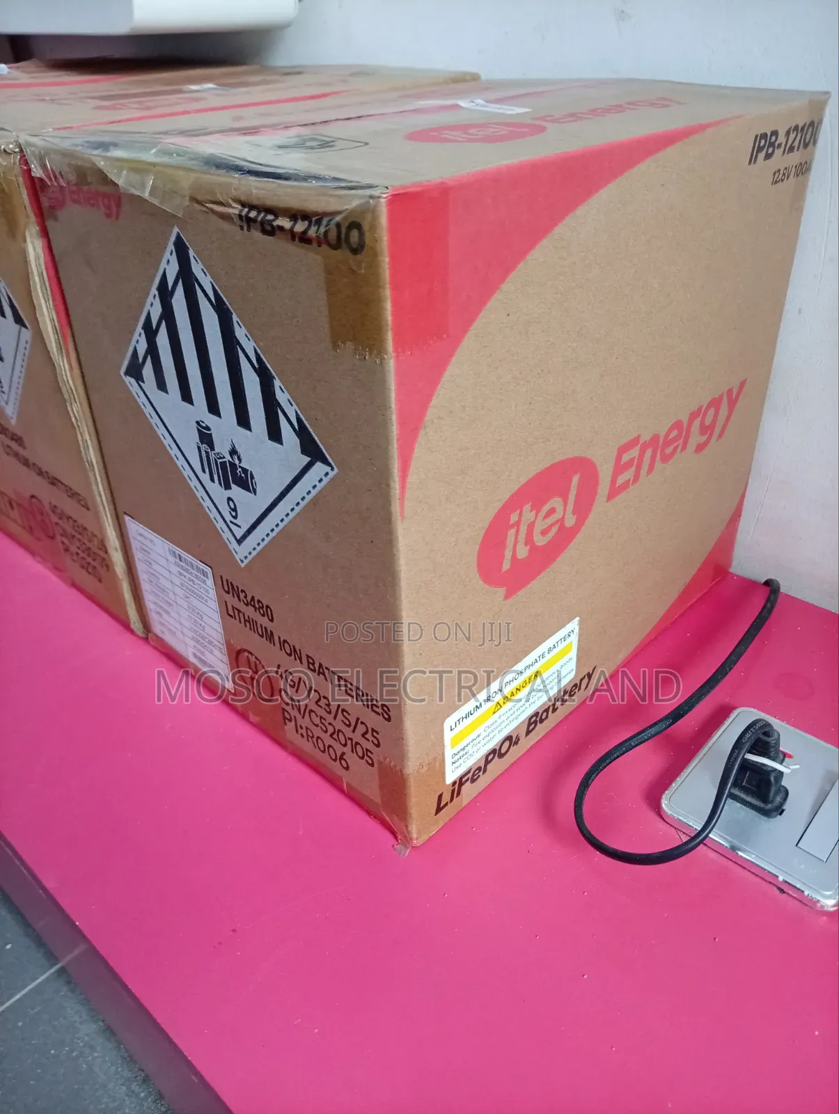 1kwh/12volts Itel Lithium Ion Solar Batteries