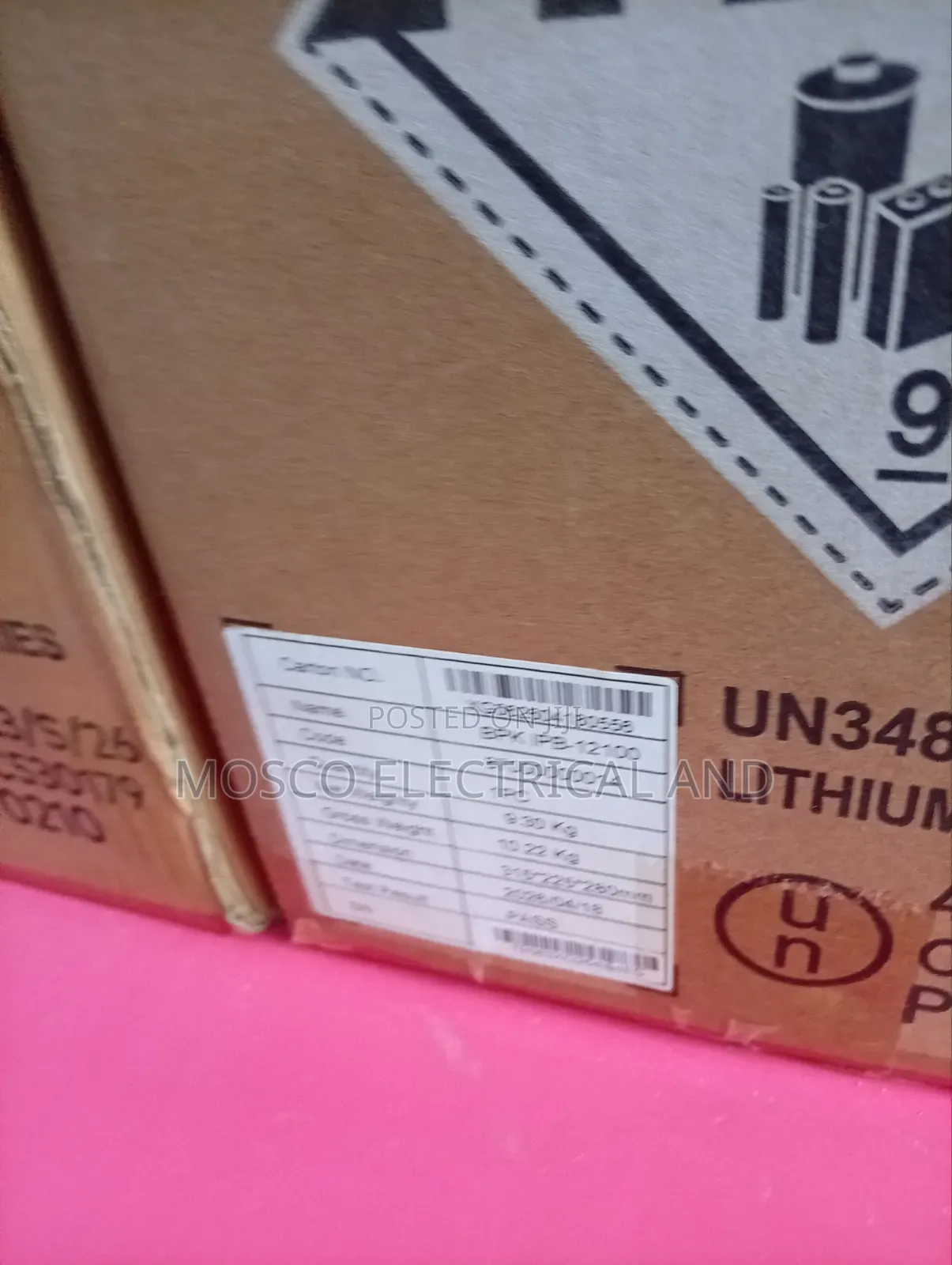 1kwh/12volts Itel Lithium Ion Solar Batteries