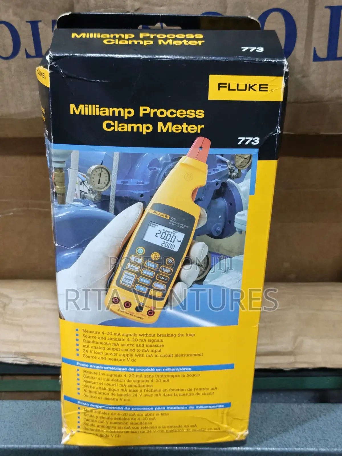 Fluke 773 Miliamp Process Clamp Meter