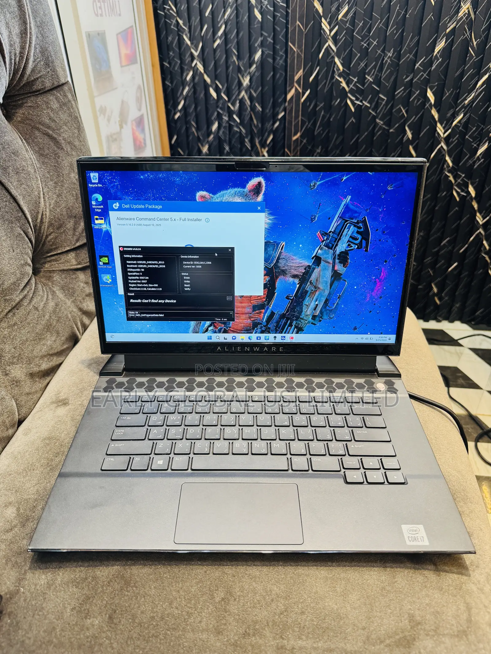 Laptop Alienware M15 r3 16GB Intel Core i7 SSD 512GB