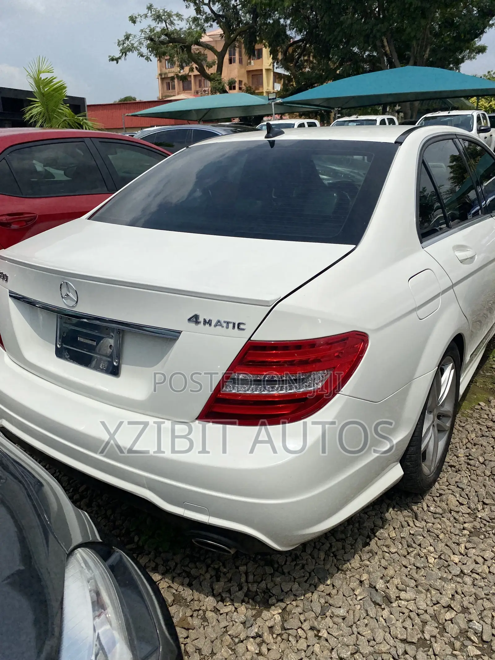 Mercedes-Benz C300 Sport 4Matic Sedan AWD (3.5L 6cyl 7A) 2014 White