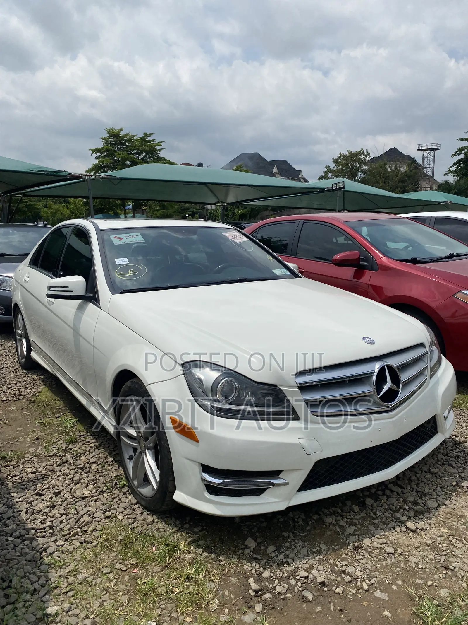 Mercedes-Benz C300 Sport 4Matic Sedan AWD (3.5L 6cyl 7A) 2014 White
