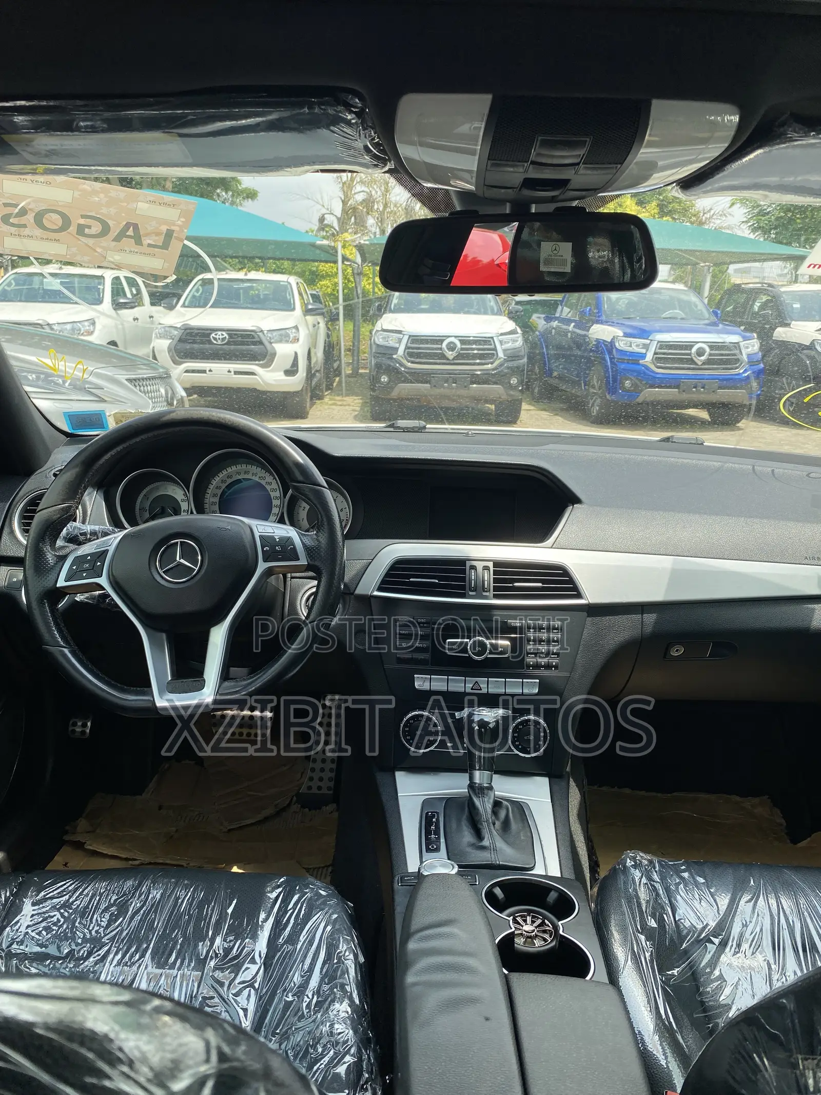 Mercedes-Benz C300 Sport 4Matic Sedan AWD (3.5L 6cyl 7A) 2014 White