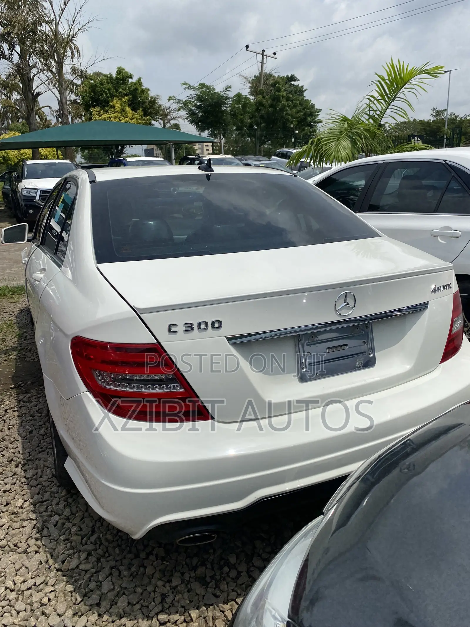 Mercedes-Benz C300 Sport 4Matic Sedan AWD (3.5L 6cyl 7A) 2014 White