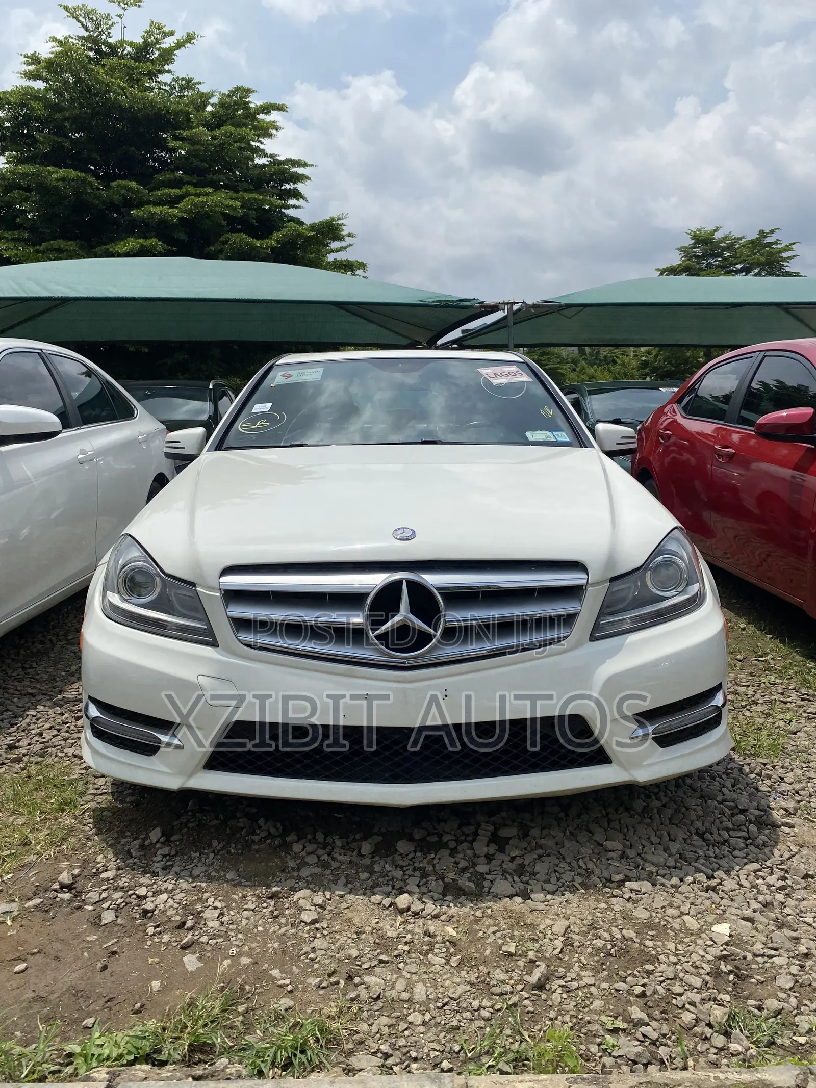 Mercedes-Benz C300 Sport 4Matic Sedan AWD (3.5L 6cyl 7A) 2014 White