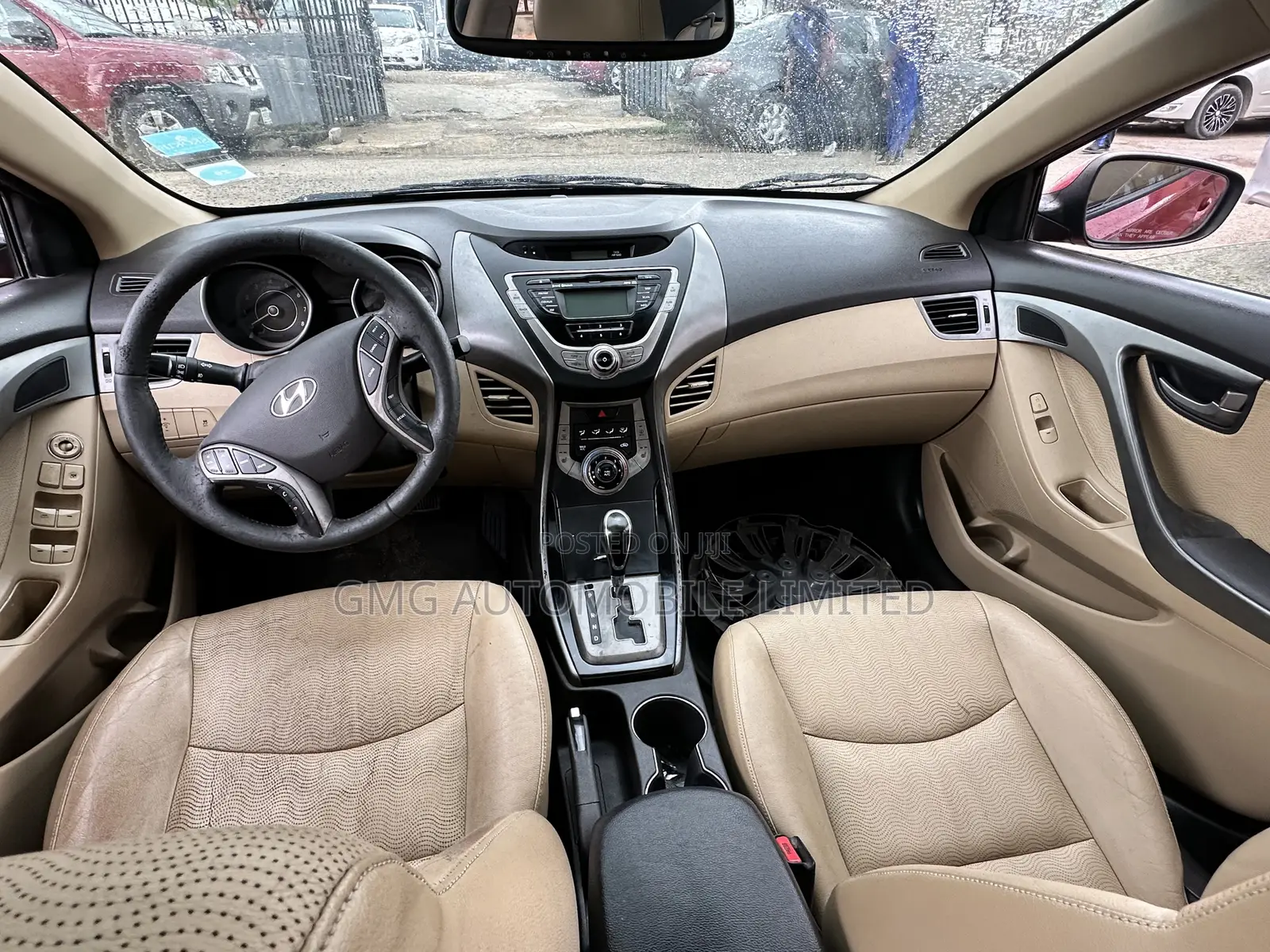 Hyundai Elantra Limited Sedan FWD (1.8L 4cyl 6A) 2013 Red