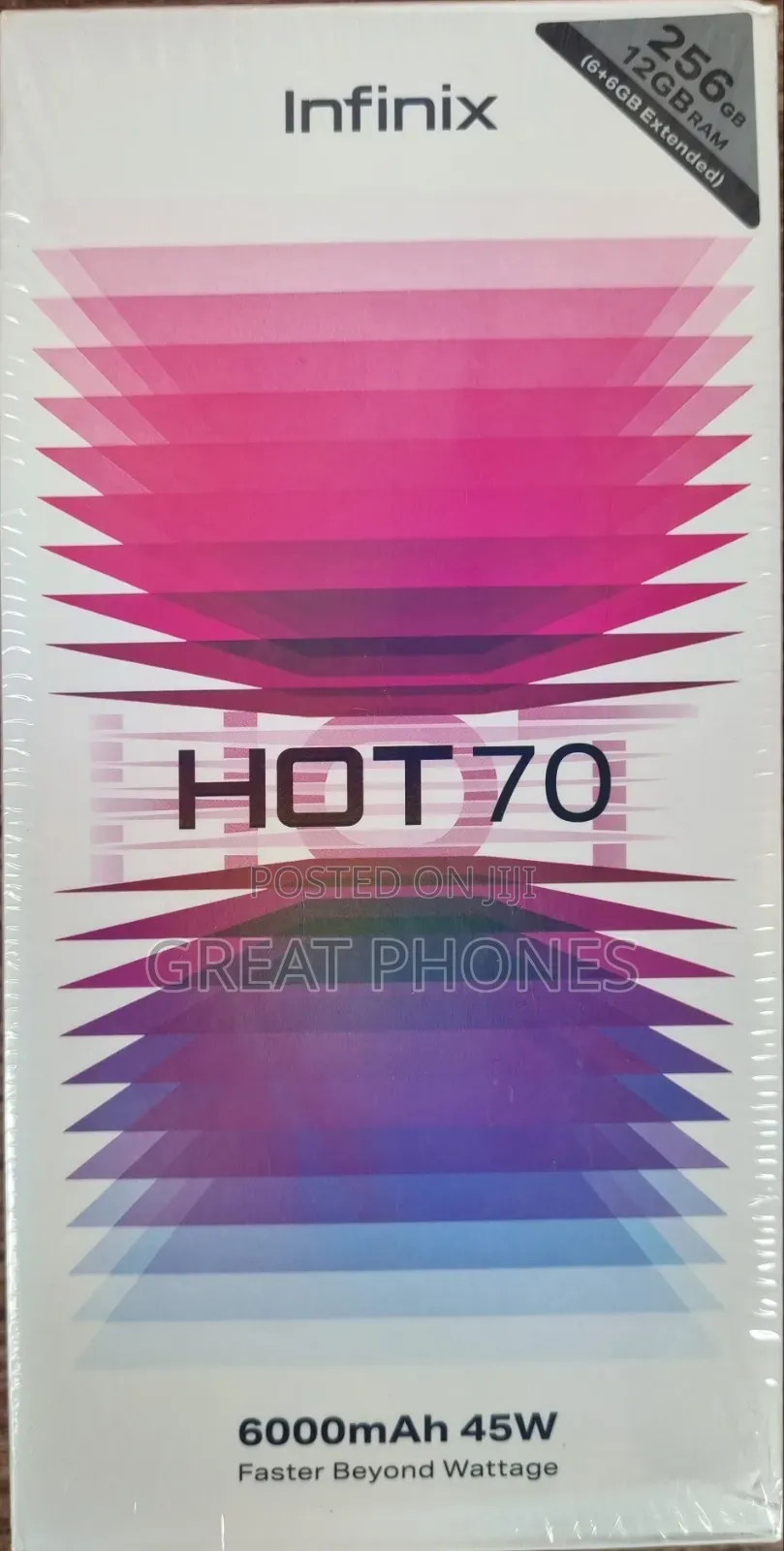 New Infinix Hot 70 256 GB Gold