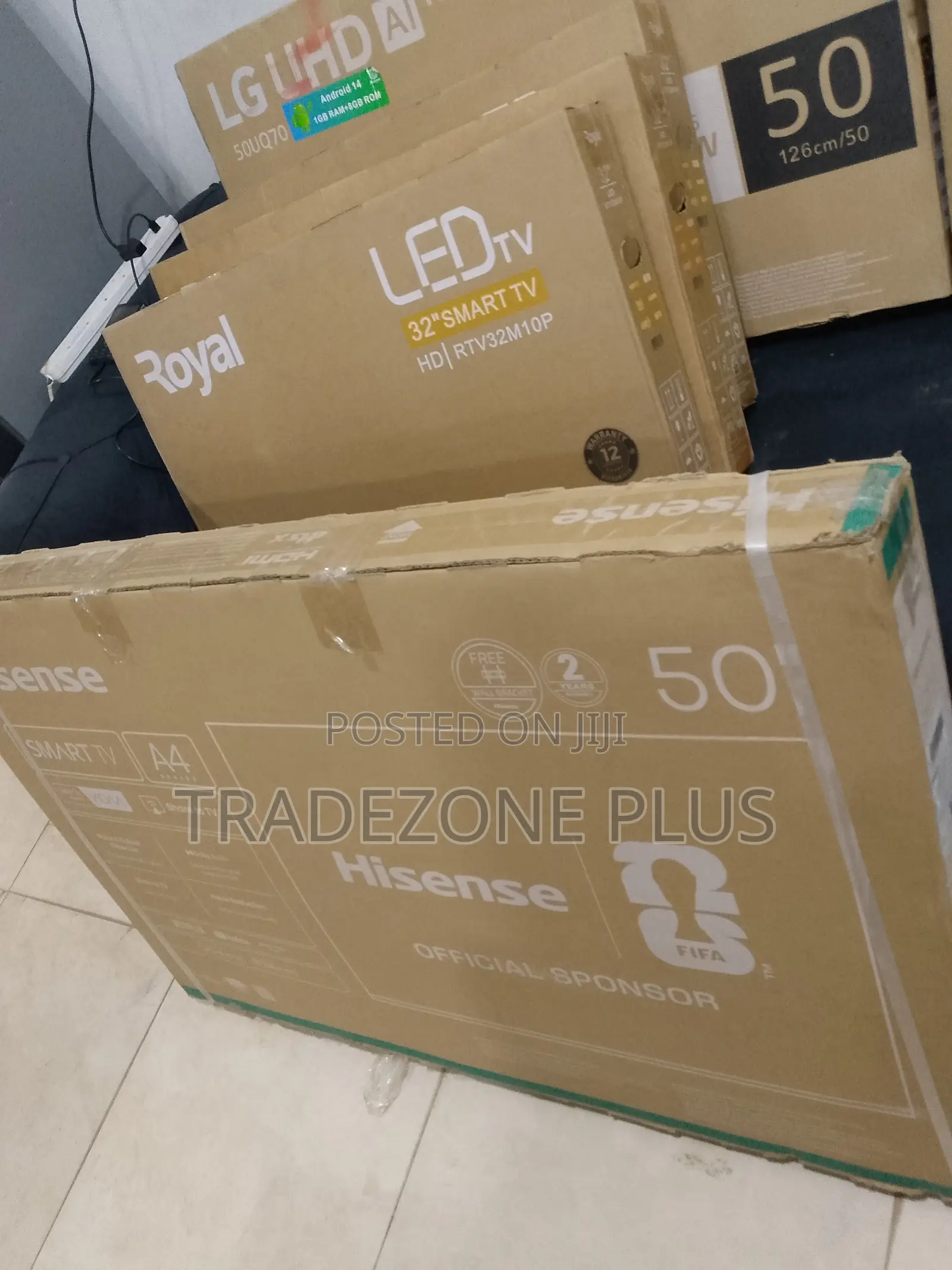 Hisense 50 Inch UHD TV – Smart Entertainment